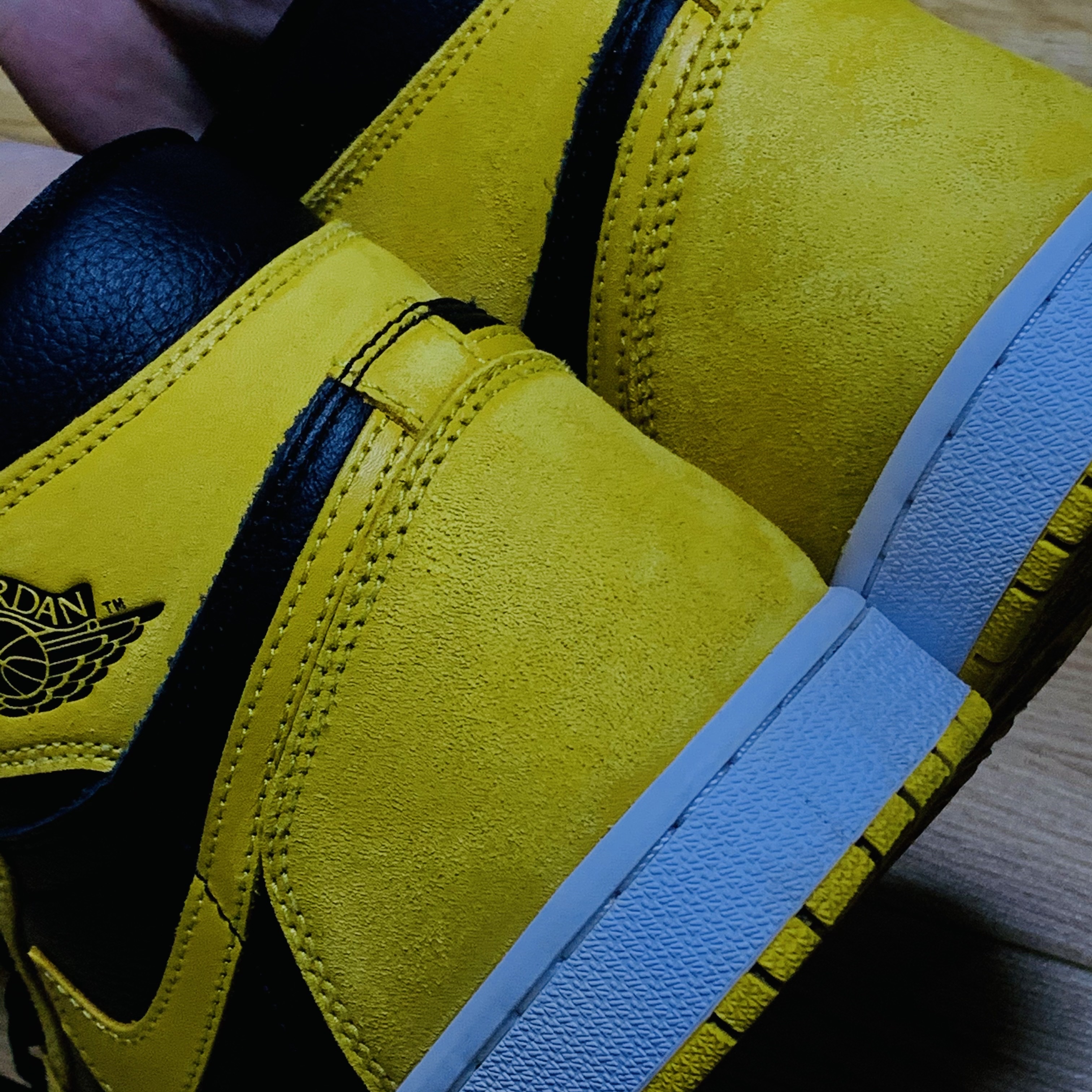 Jordan 1 Retro High OG Pollen 착용 스타일 - 1