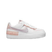 (W) Nike Air Force 1 Shadow White Pink Oxford