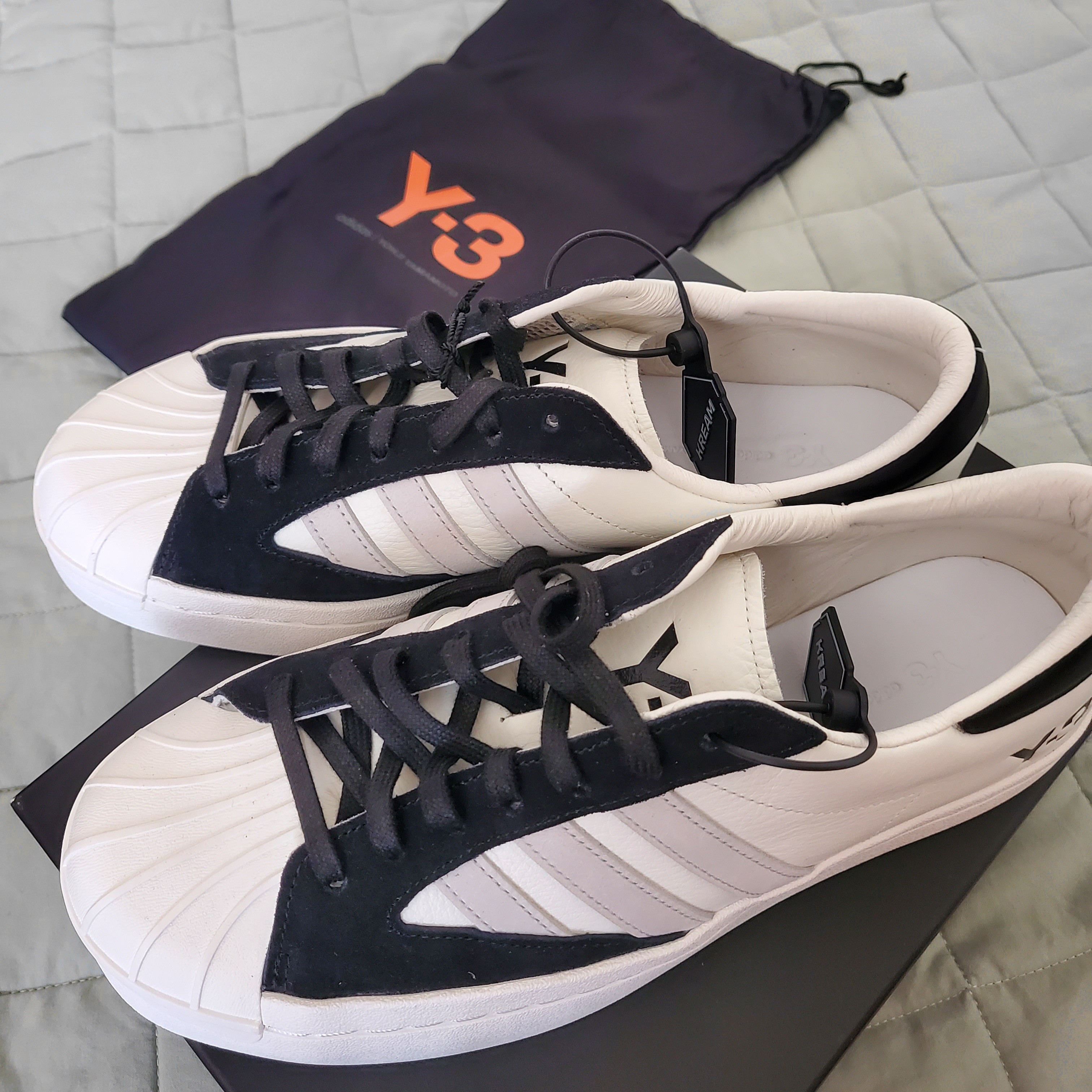 Y-3 Yohji Star White 착용 스타일