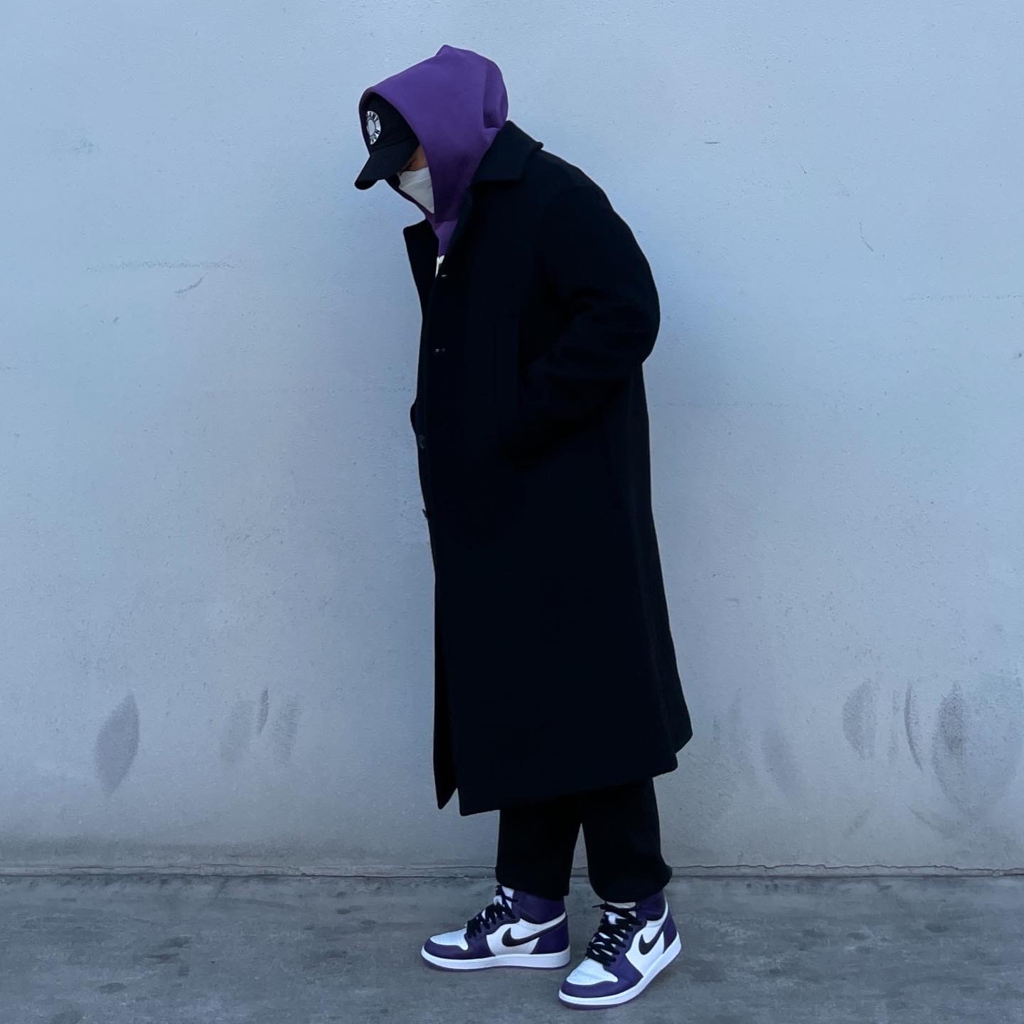 Jordan 1 Retro High OG Court Purple 2020 착용 스타일 - 1