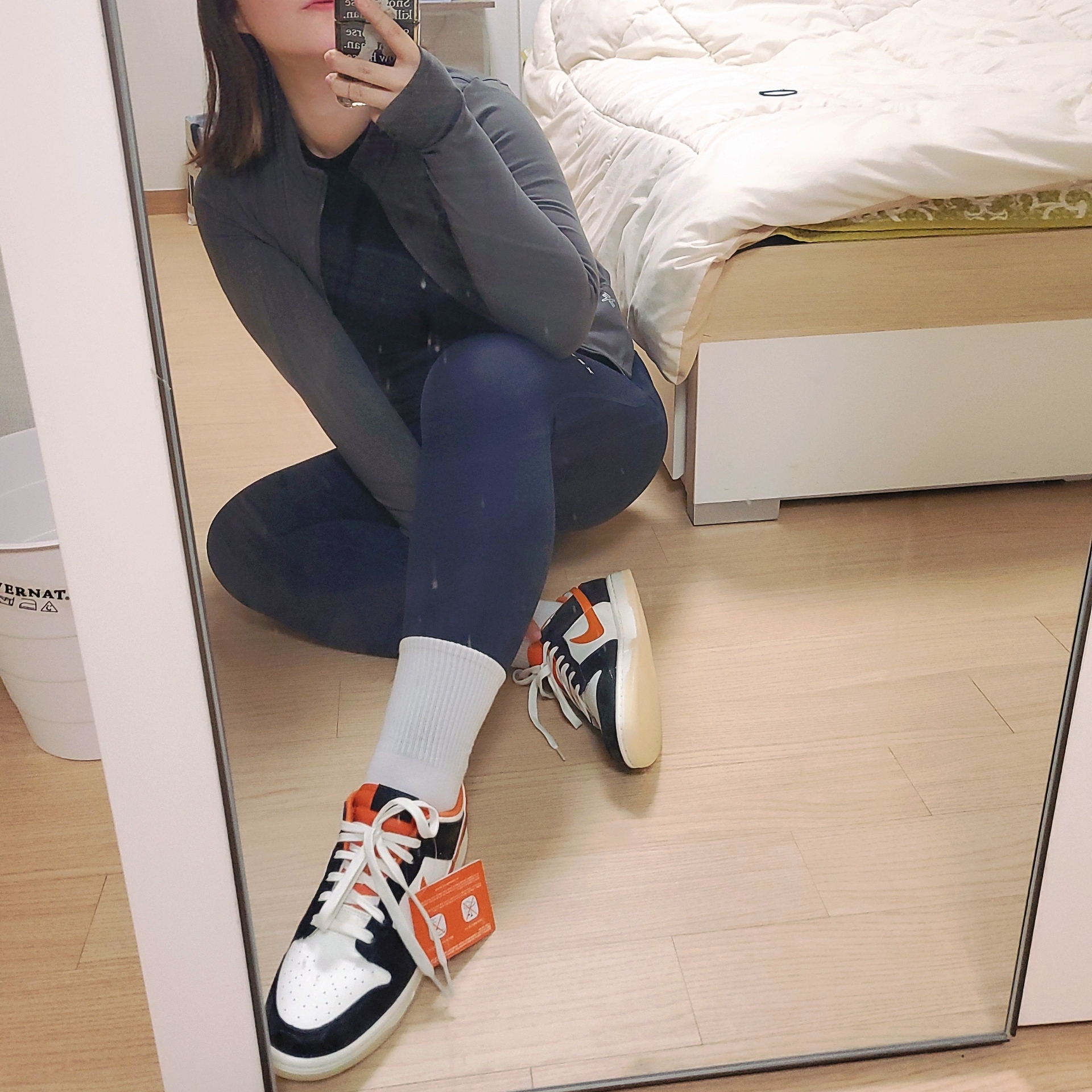 Nike Dunk Low Retro PRM Halloween 착용 스타일