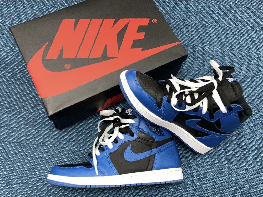 Jordan 1 Retro High OG Dark Marina Blue, Nike x Undercover NRG Track Suit Black - Asia 착용 스타일 - 1