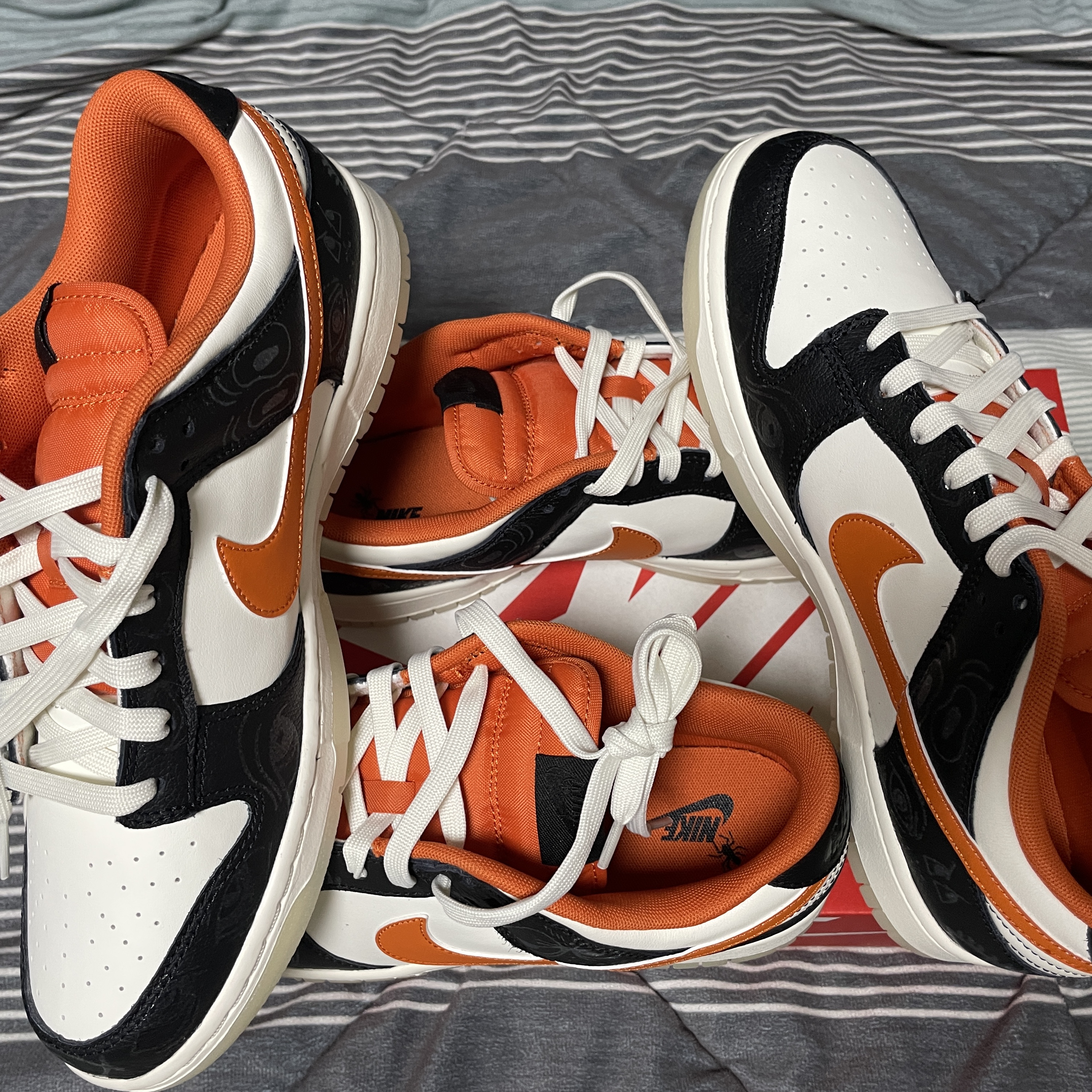 Nike Dunk Low Retro PRM Halloween, (PS) Nike Dunk Low PRM Halloween 착용 스타일 - 1