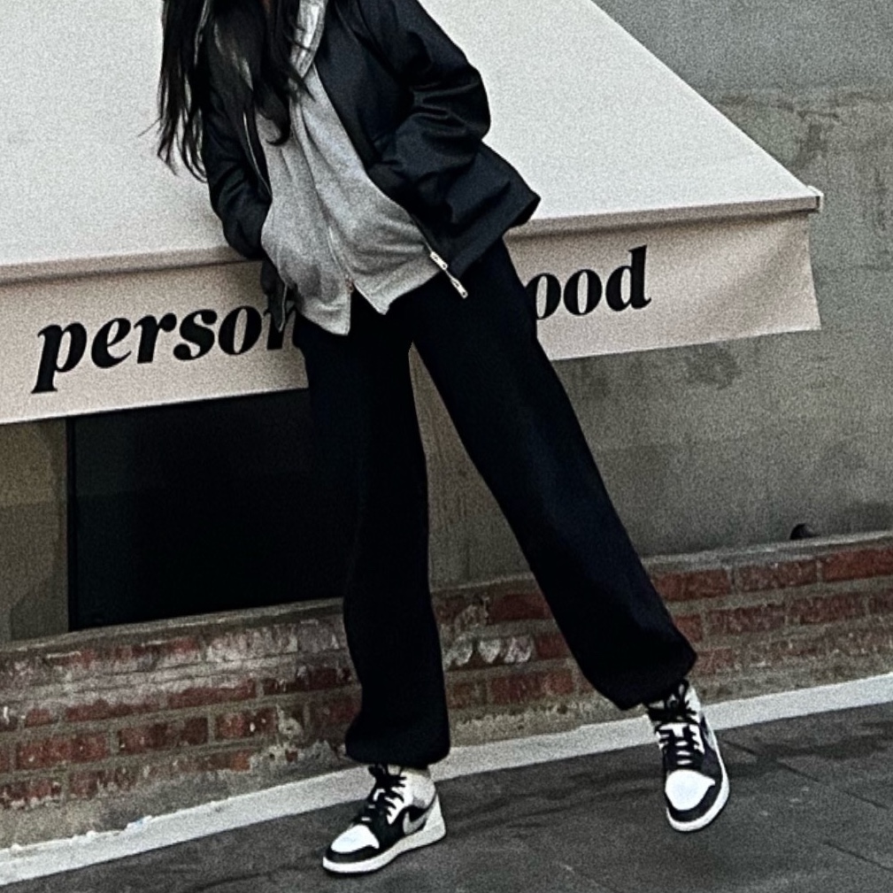 Jordan 1 Mid White Shadow 착용 스타일