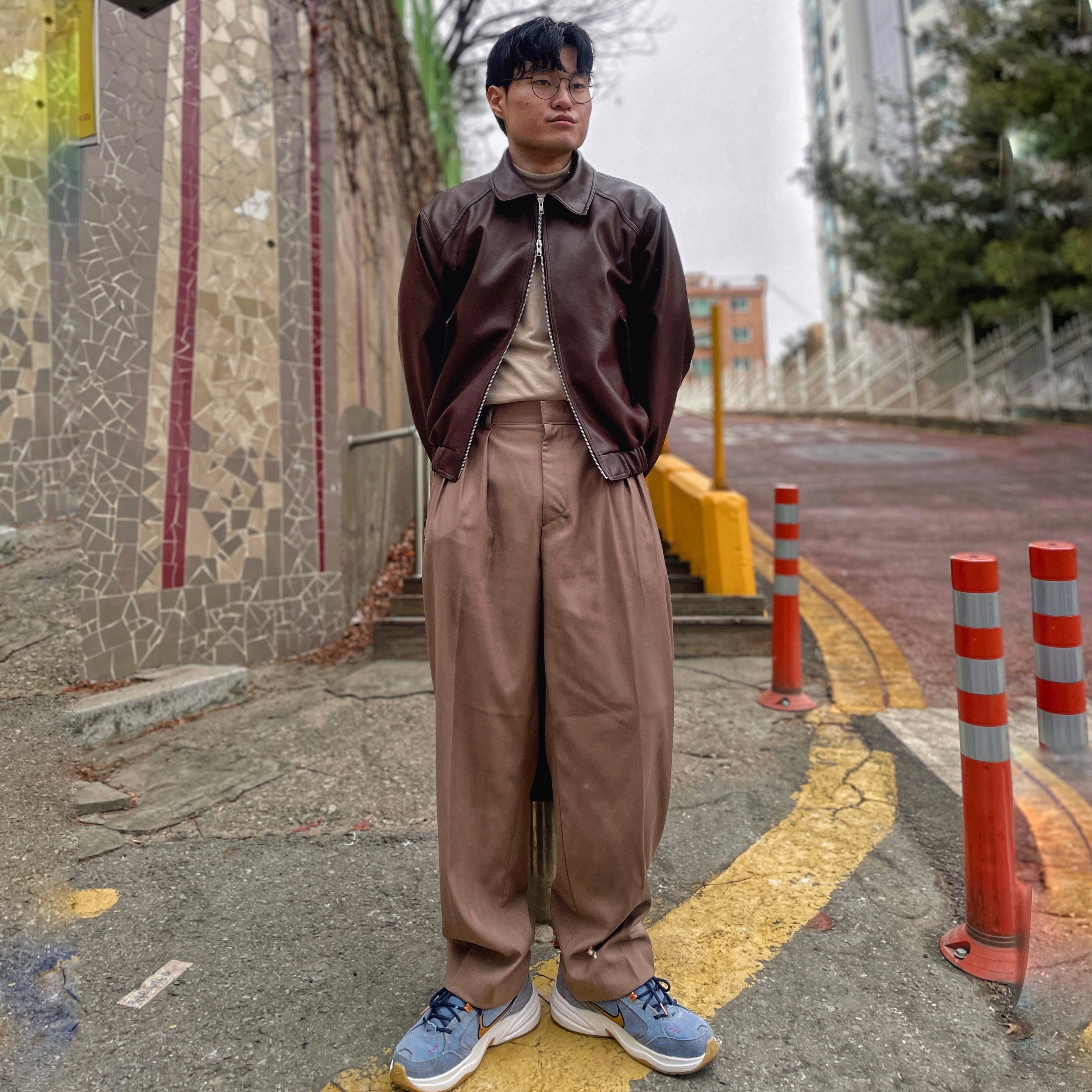 Nike Air Monarch IV Father's Day 착용 스타일