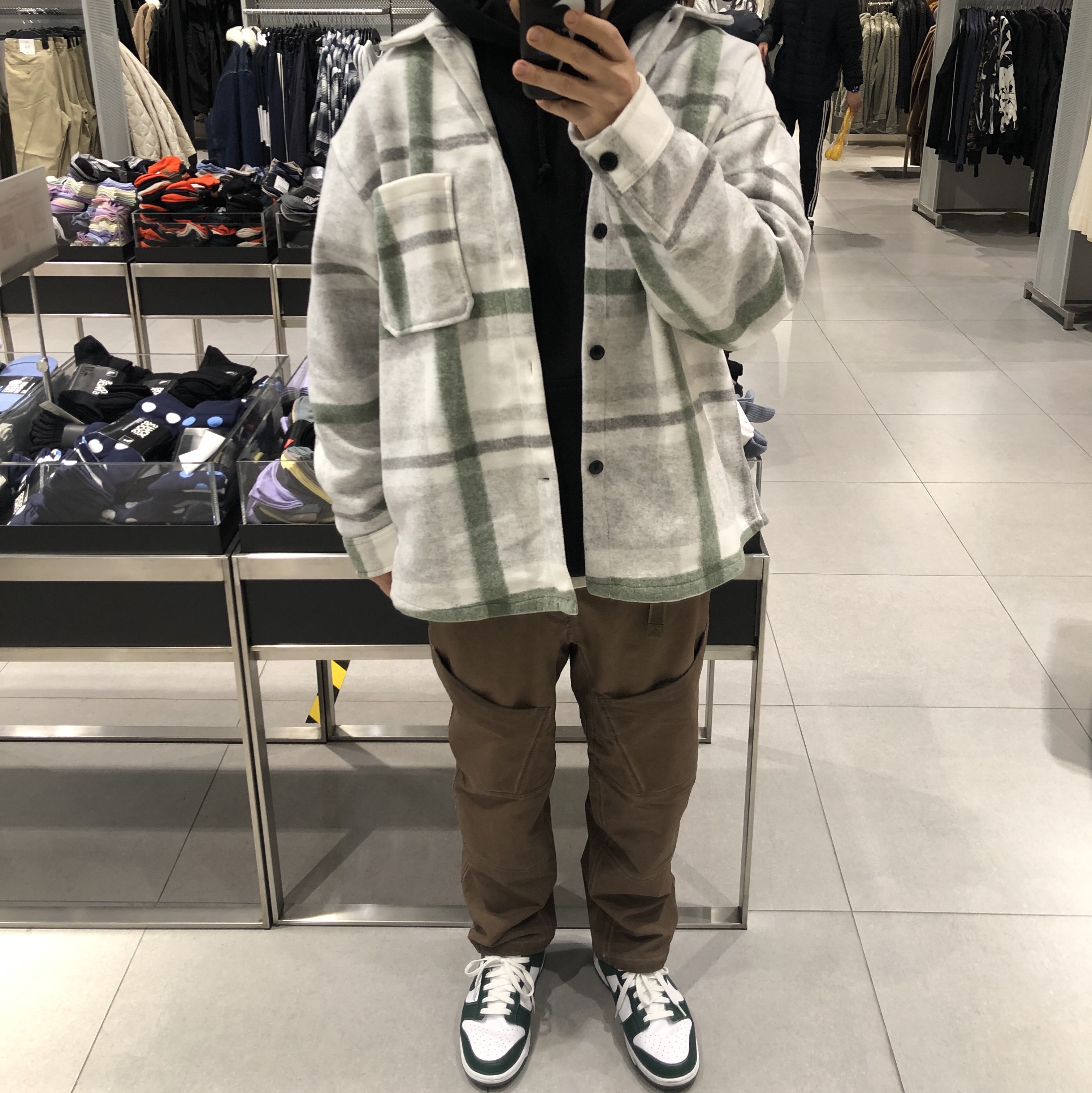 Nike Dunk Low Retro Varsity Green, Nike ACG Dri-Fit ADV Flyease Pants Hazel Rush - Asia 착용 스타일 - 1