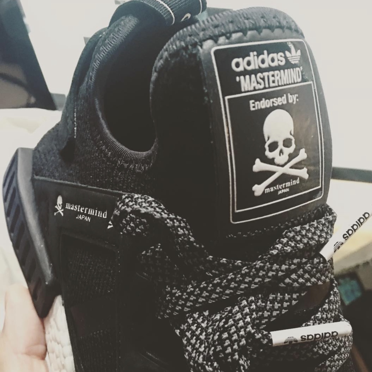 Adidas x Mastermind NMD XR1 착용 스타일