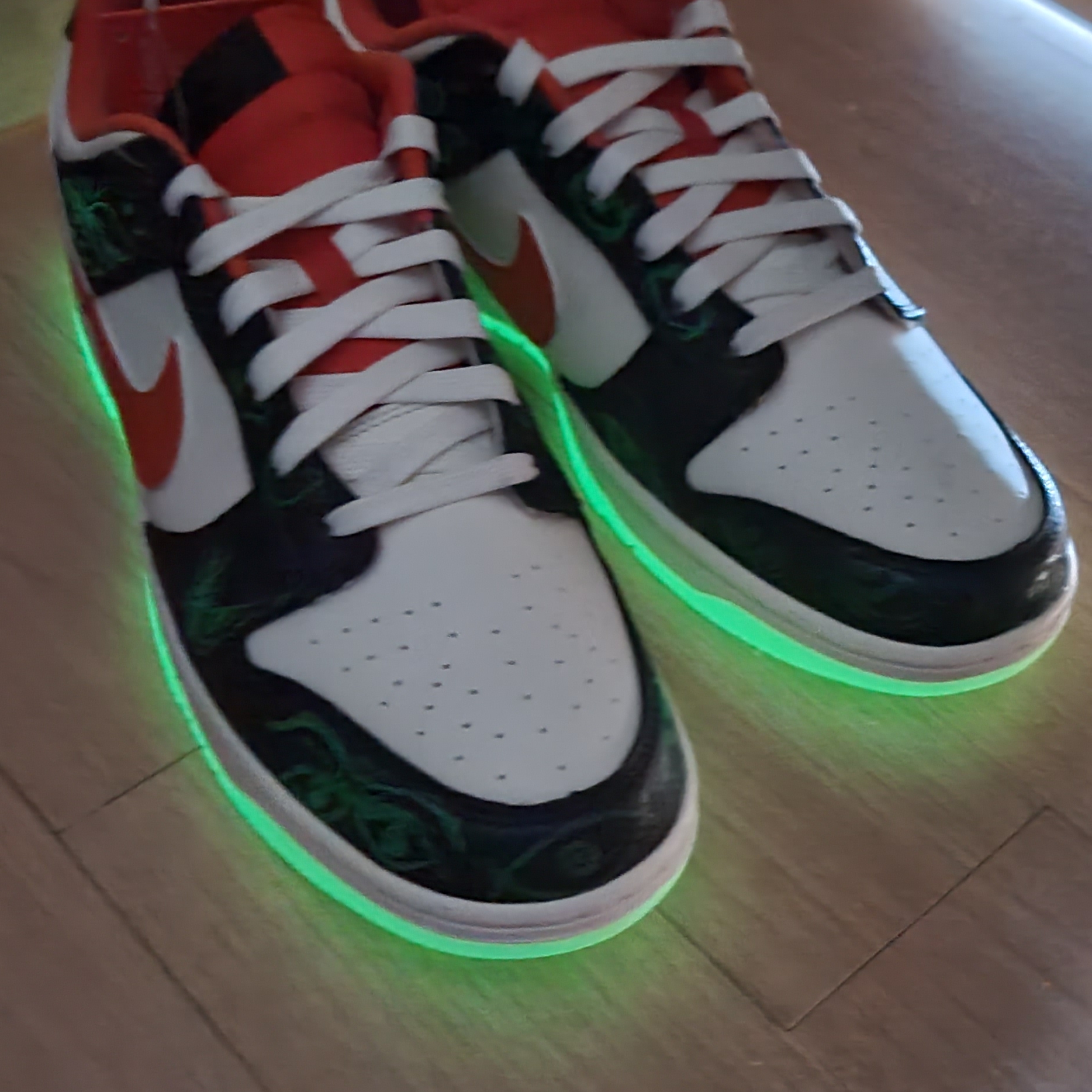 Nike Dunk Low Retro PRM Halloween 착용 스타일 - 2
