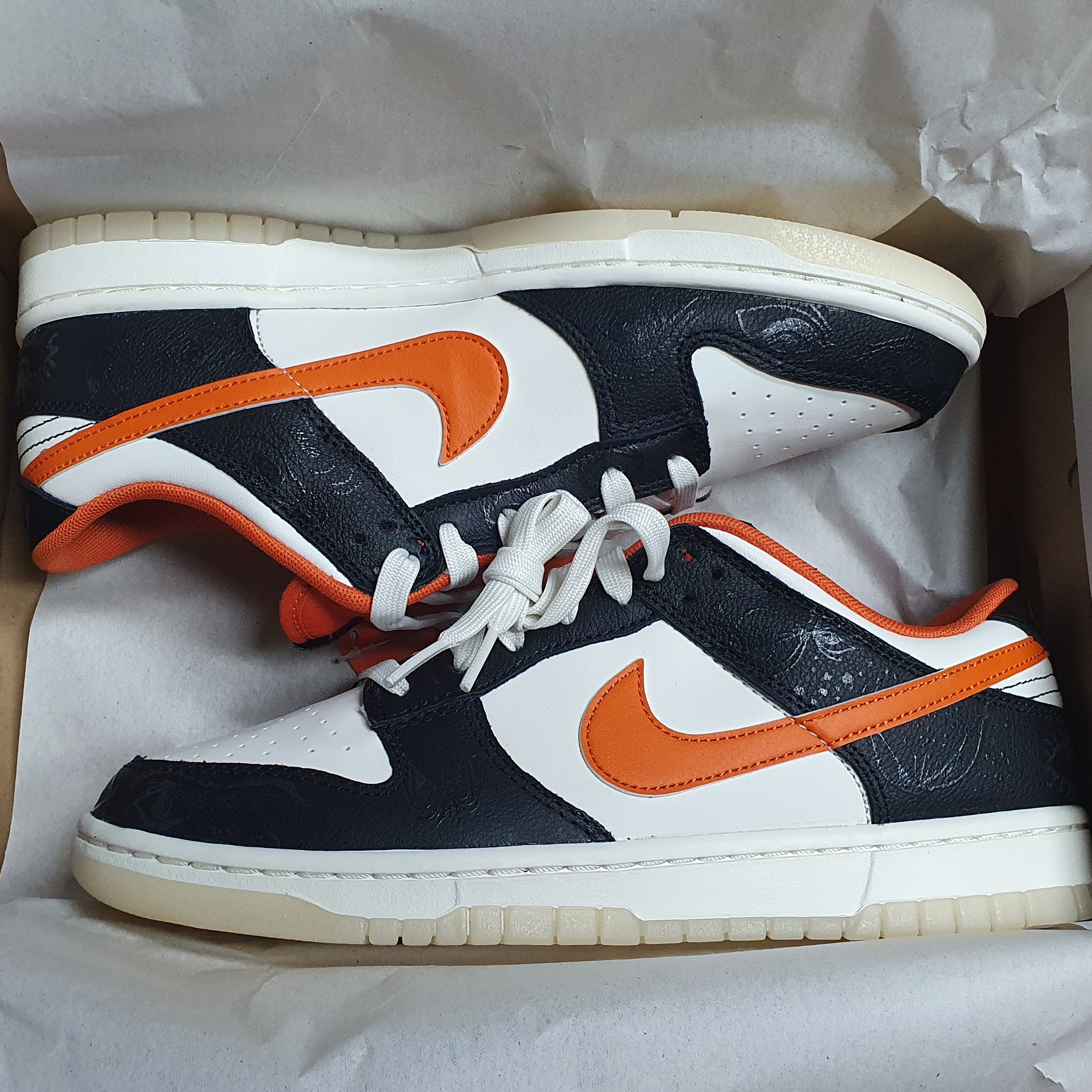 Nike Dunk Low Retro PRM Halloween 착용 스타일 - 2