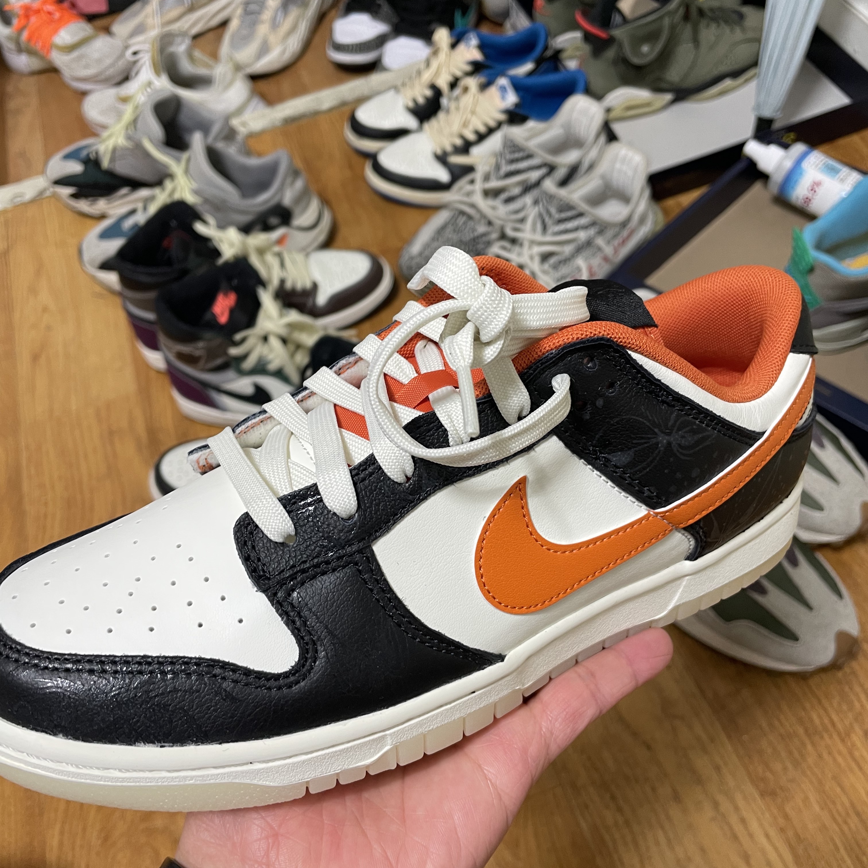 Nike Dunk Low Retro PRM Halloween 착용 스타일 - 1