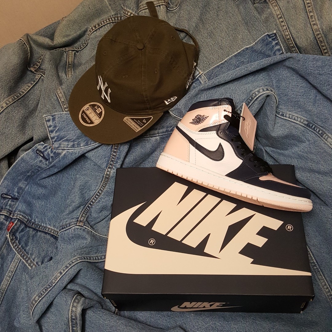 (W) Jordan 1 Retro High OG Atmosphere, (TD) Jordan 1 Retro High OG Atmosphere 착용 스타일 - 2