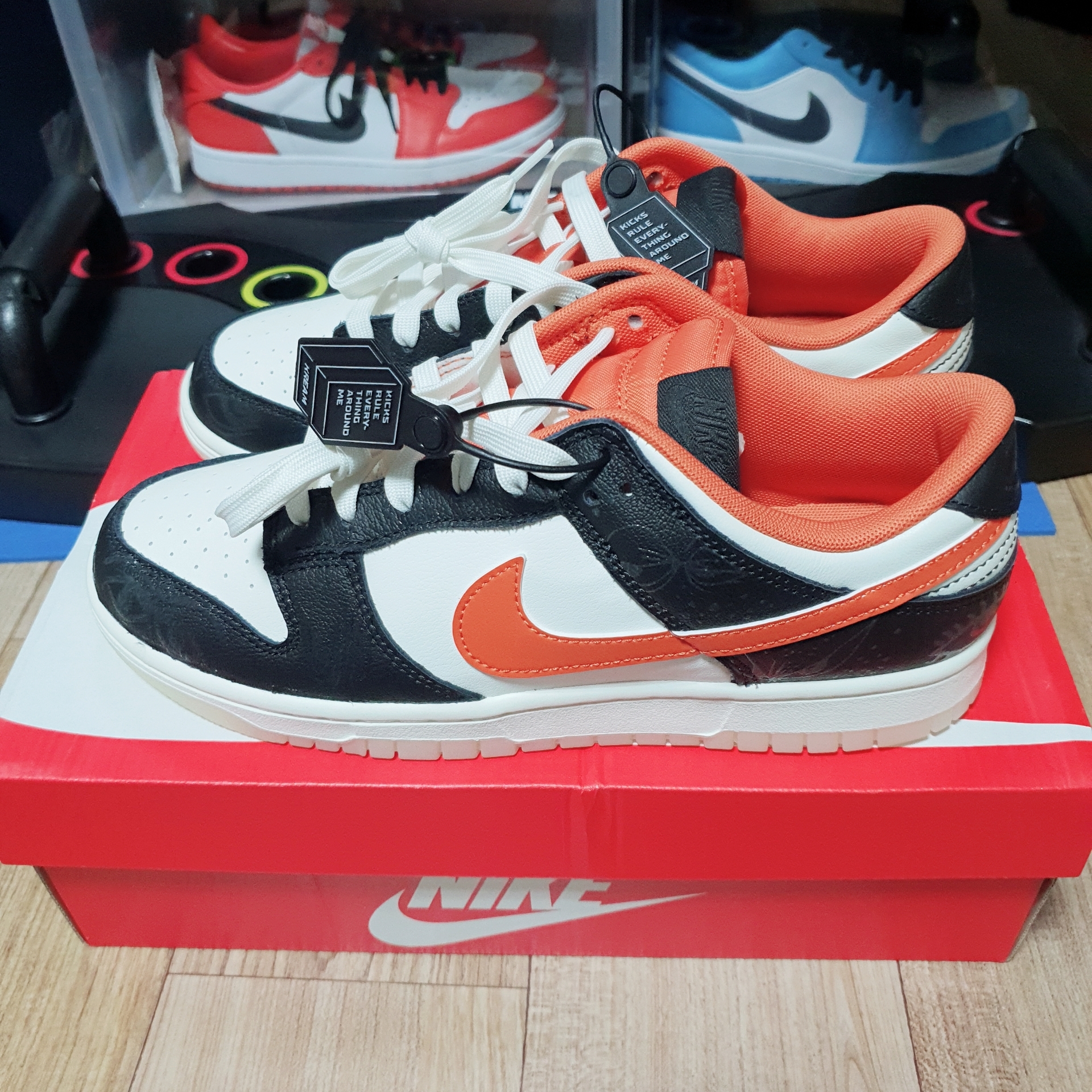 Nike Dunk Low Retro PRM Halloween 착용 스타일 - 2