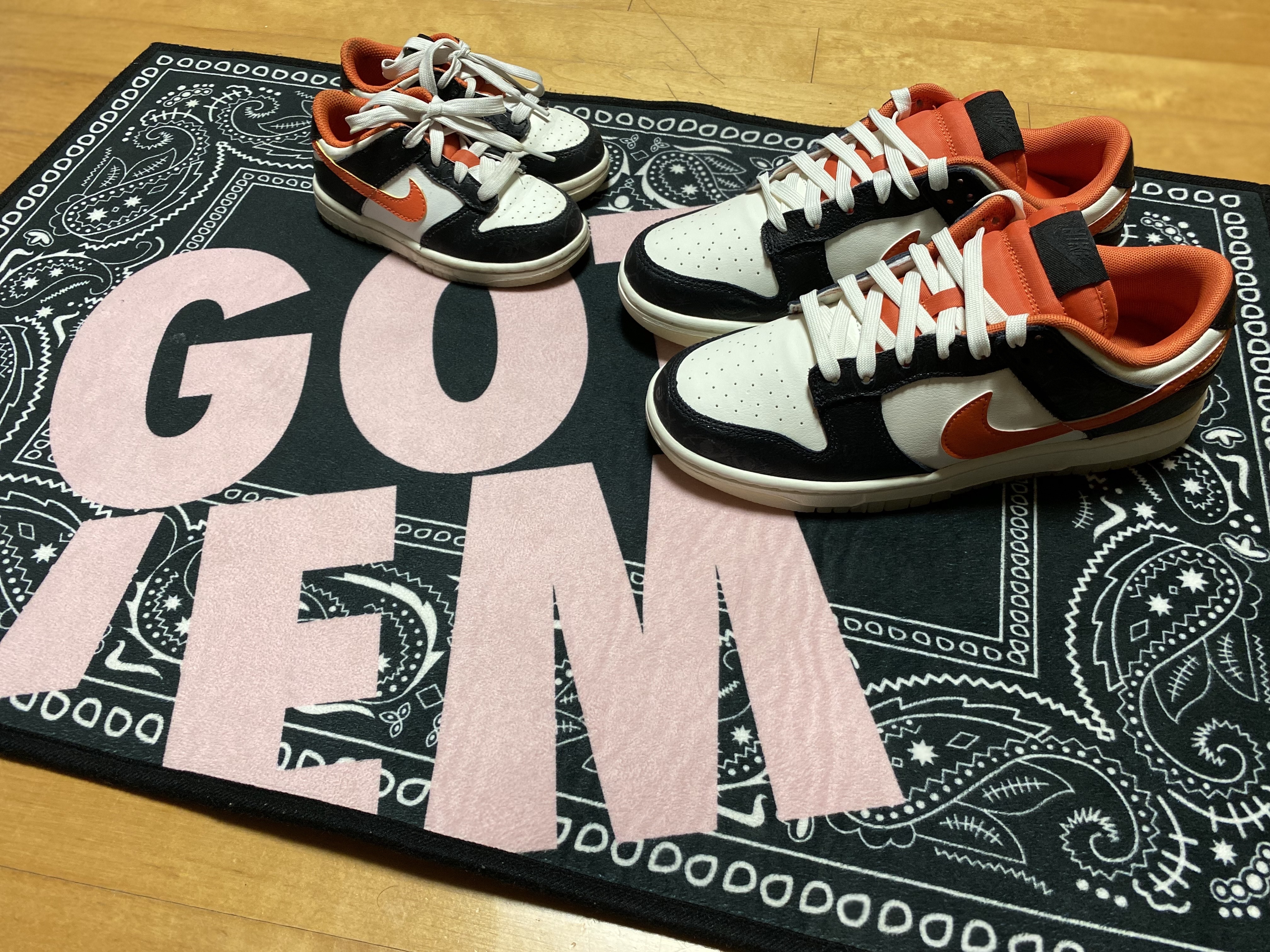 Nike Dunk Low Retro PRM Halloween, (TD) Nike Dunk Low PRM Halloween 착용 스타일 - 1