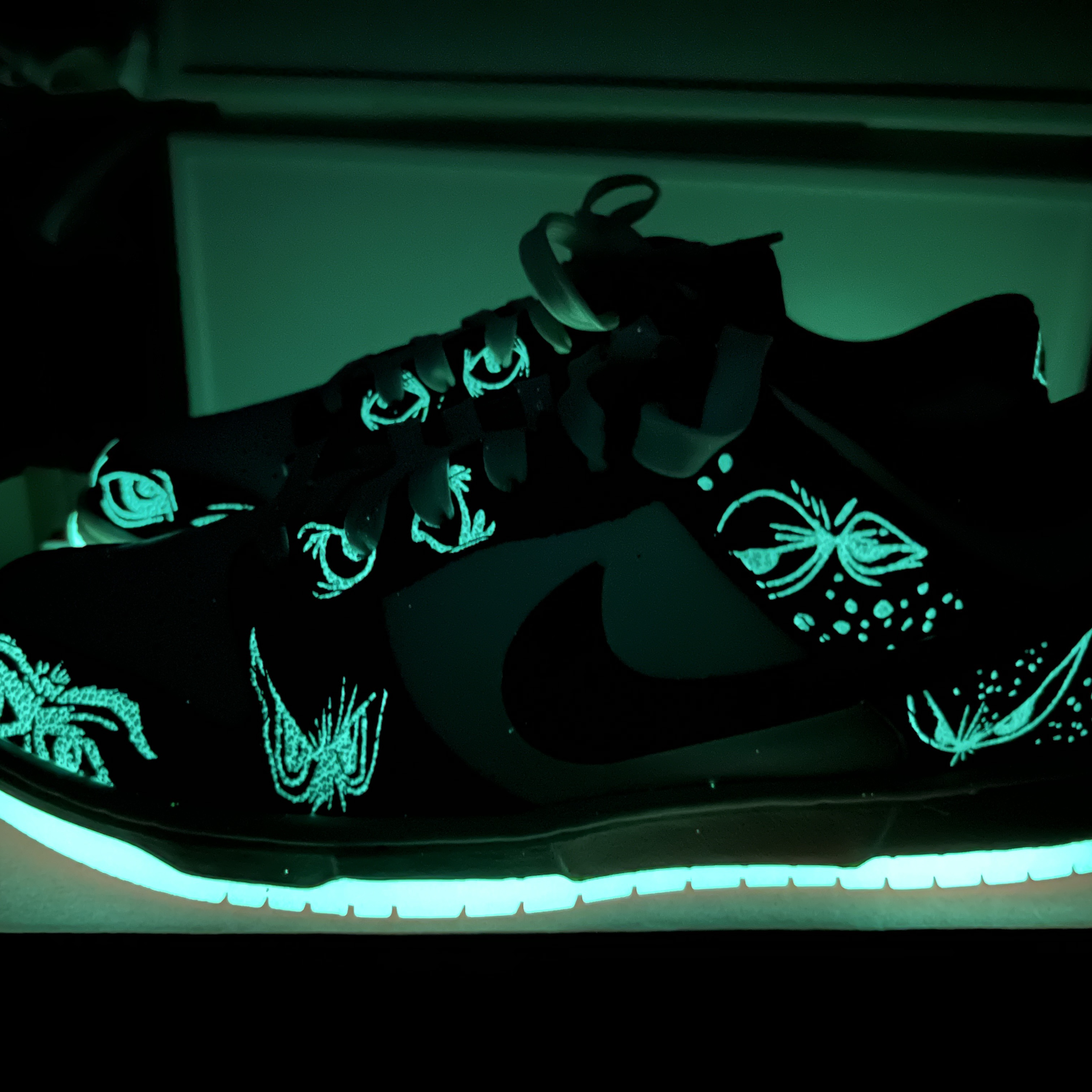 Nike Dunk Low Retro PRM Halloween 착용 스타일 - 1