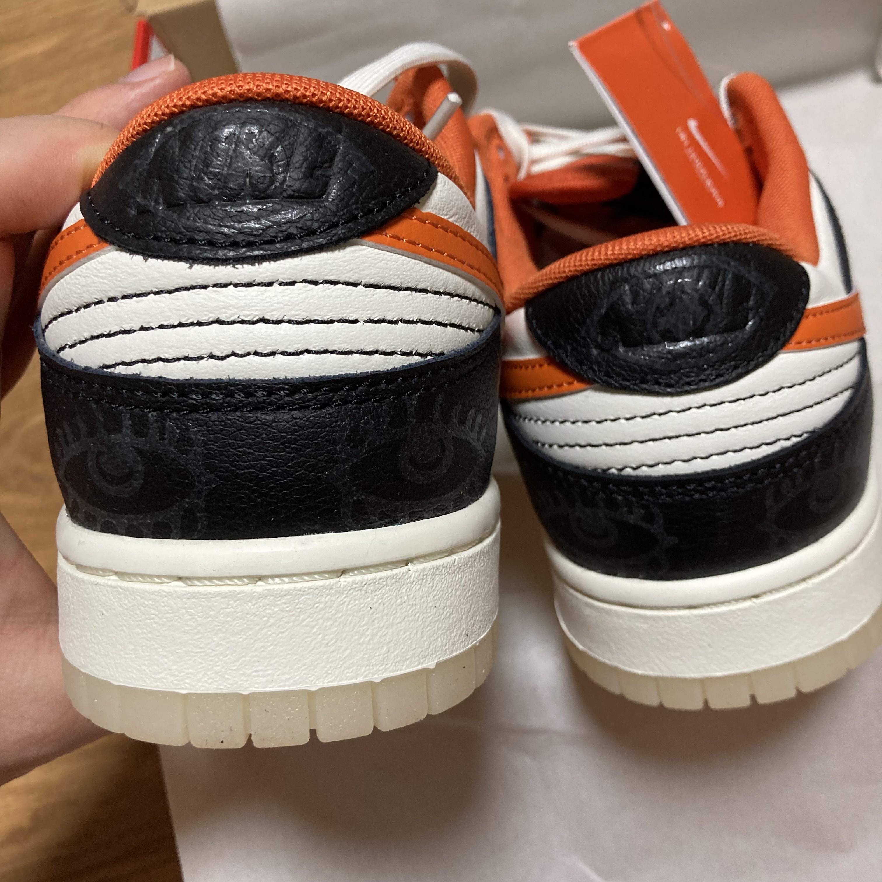 Nike Dunk Low Retro PRM Halloween 착용 스타일 - 4
