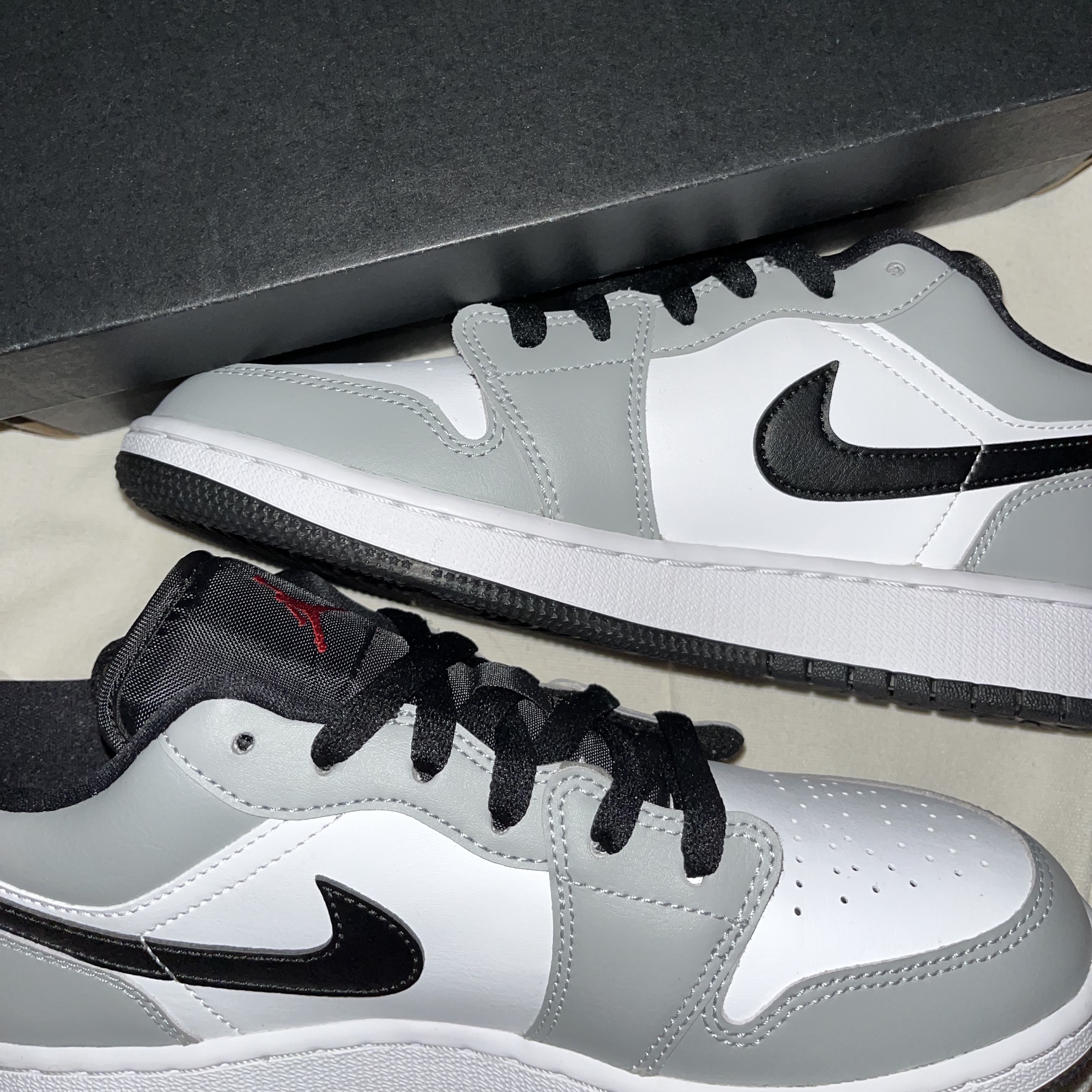 (GS) Jordan 1 Low Light Smoke Grey 착용 스타일