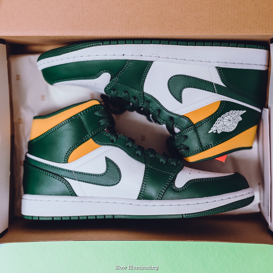 Jordan 1 Mid Sonics 2021 착용 스타일 - 5
