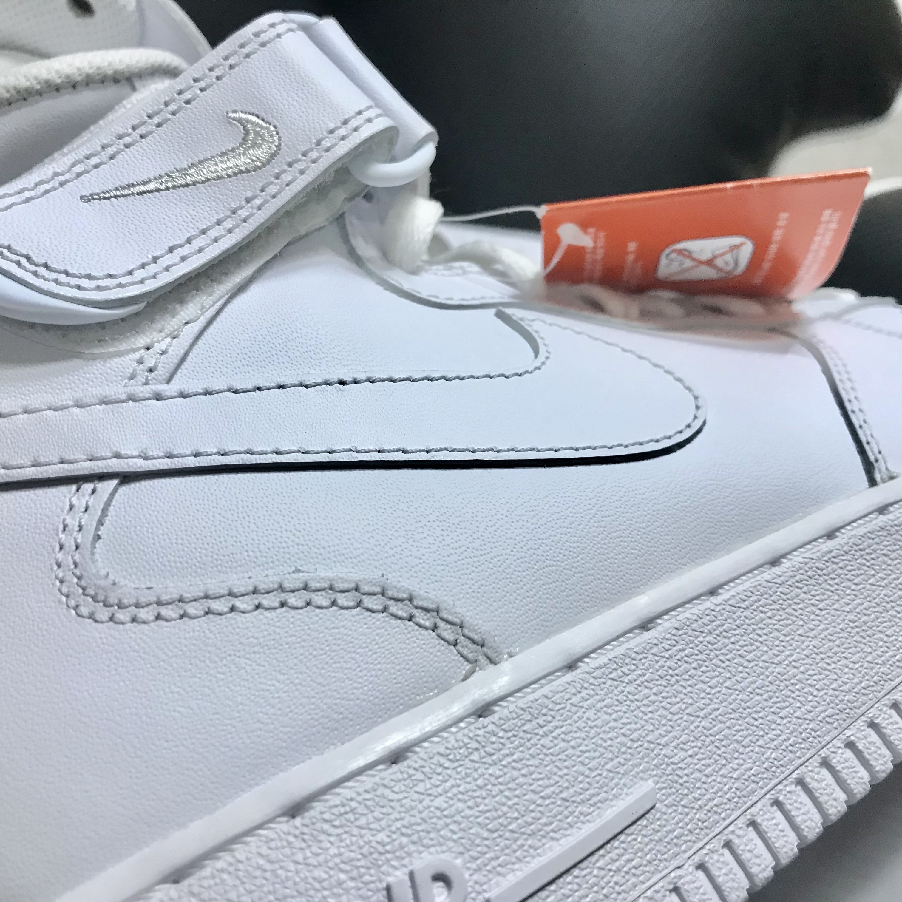 Nike Air Force 1 Mid '07 White 착용 스타일 - 1