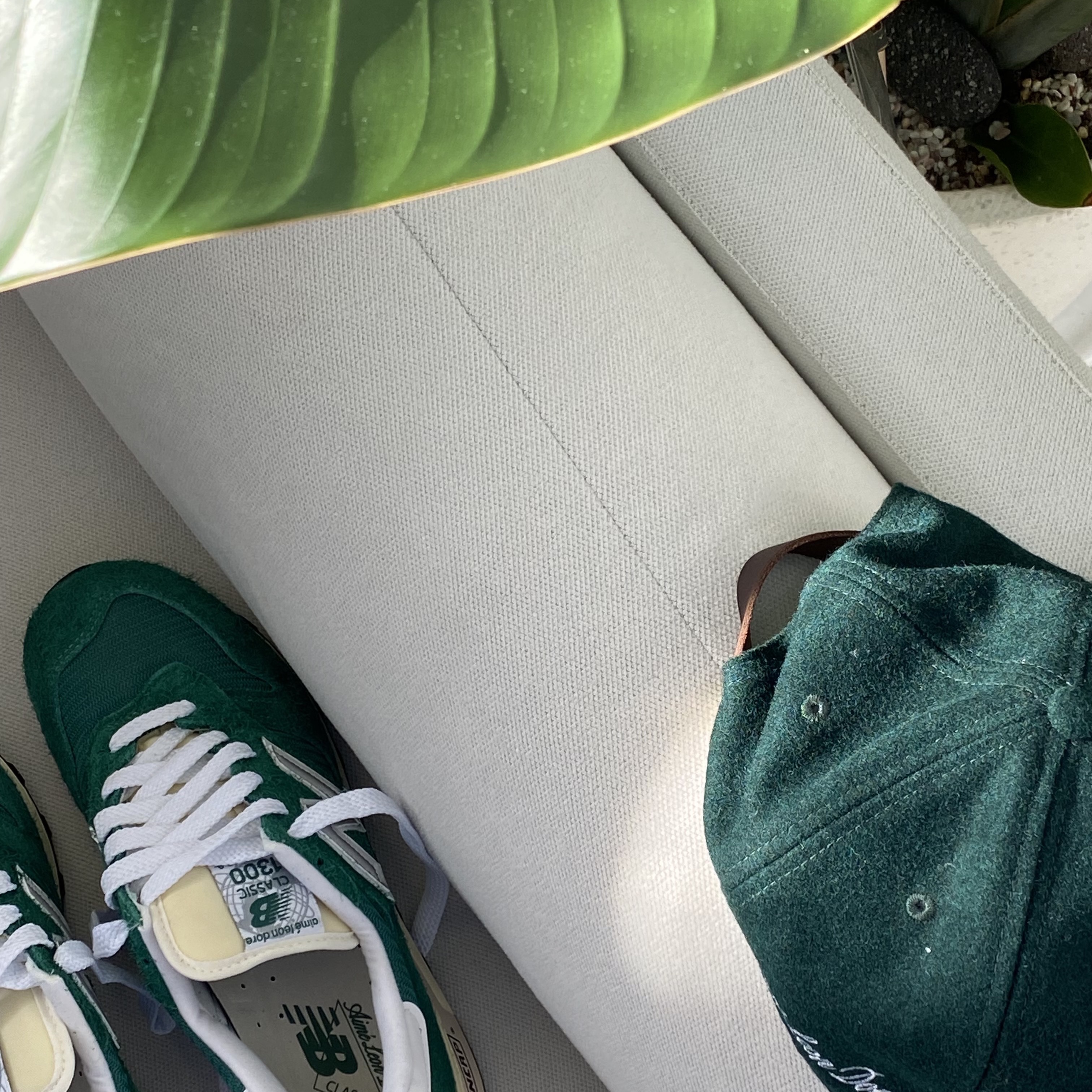 New Balance x Aime Leon Dore 1300 Botanical Green 착용 스타일 - 4