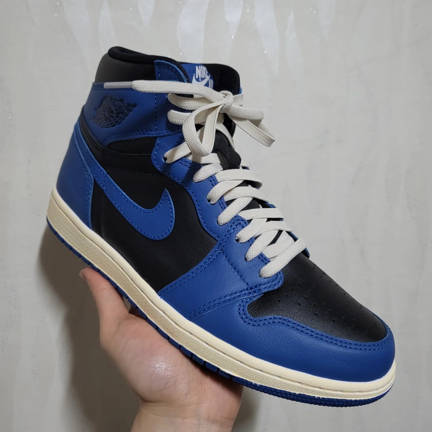 Jordan 1 Retro High OG Dark Marina Blue, (GS) Jordan 1 Retro High OG Dark Marina Blue 착용 스타일