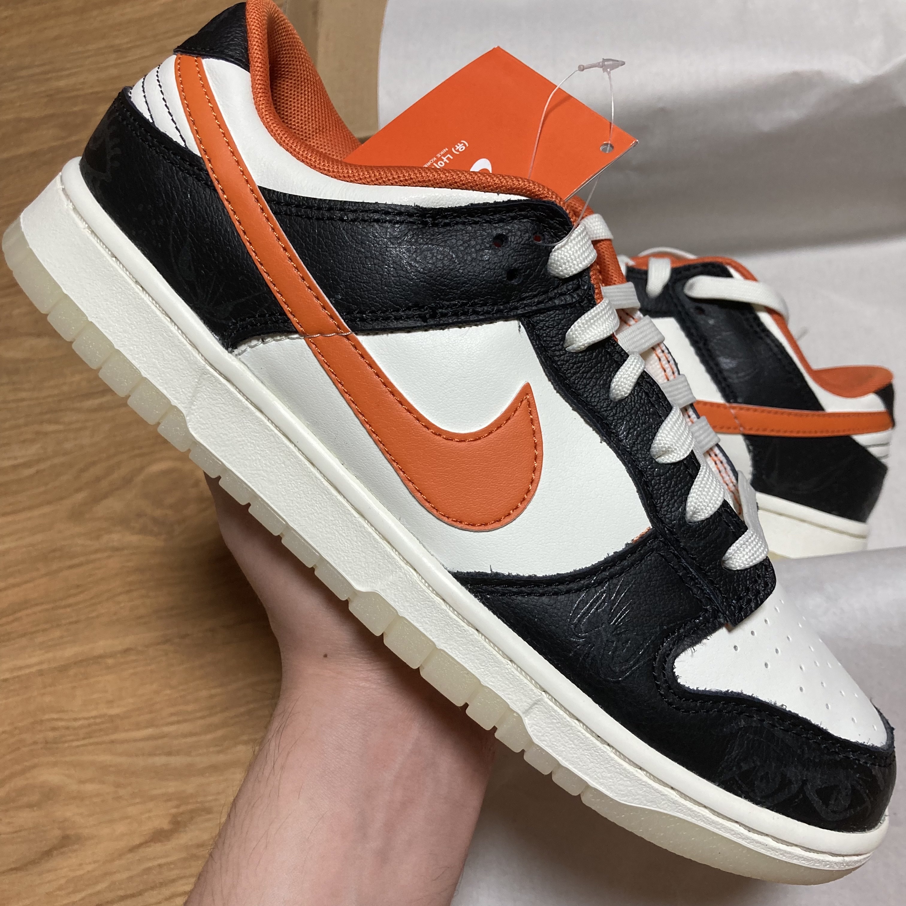 Nike Dunk Low Retro PRM Halloween 착용 스타일 - 2