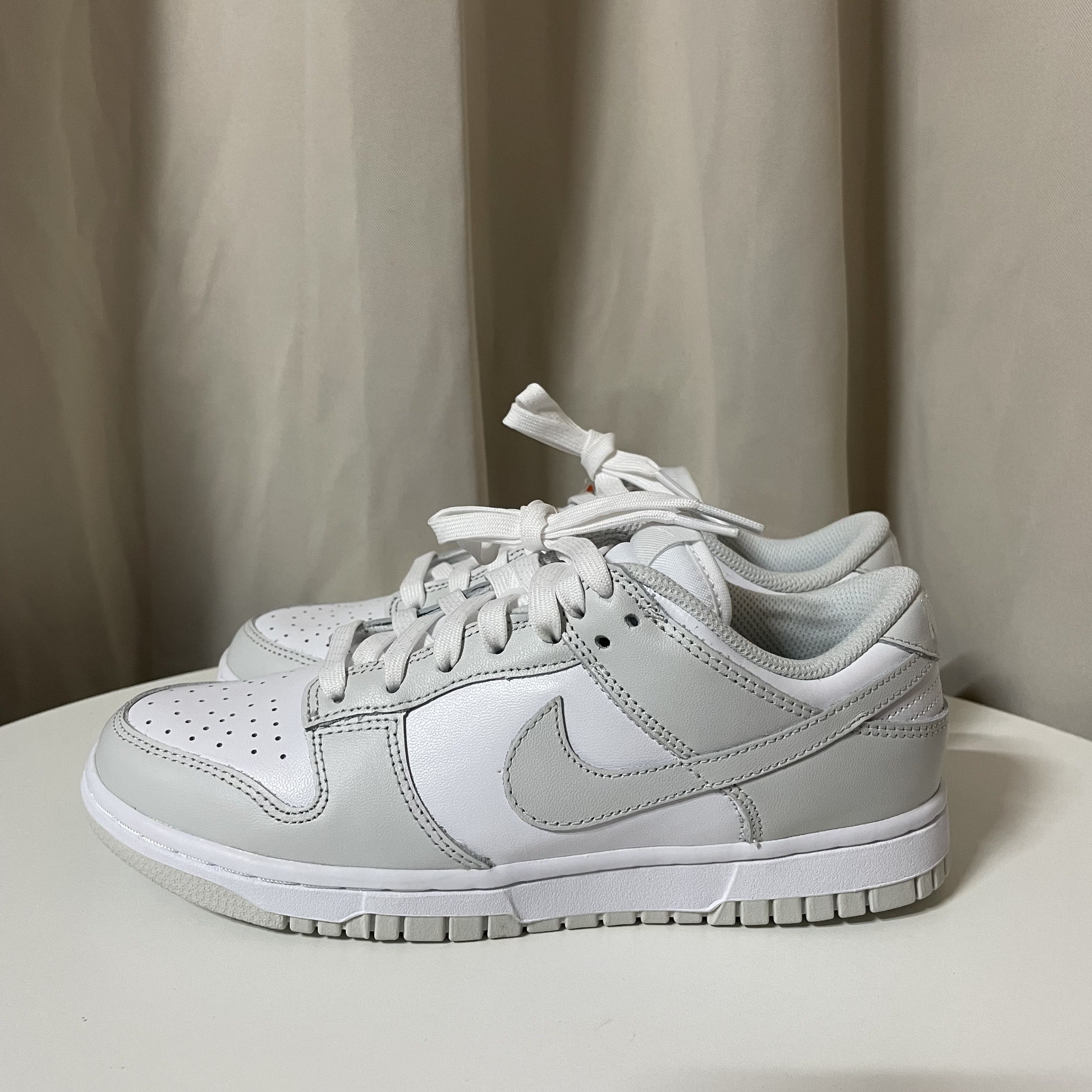 (W) Nike Dunk Low Photon Dust 착용 스타일 - 3