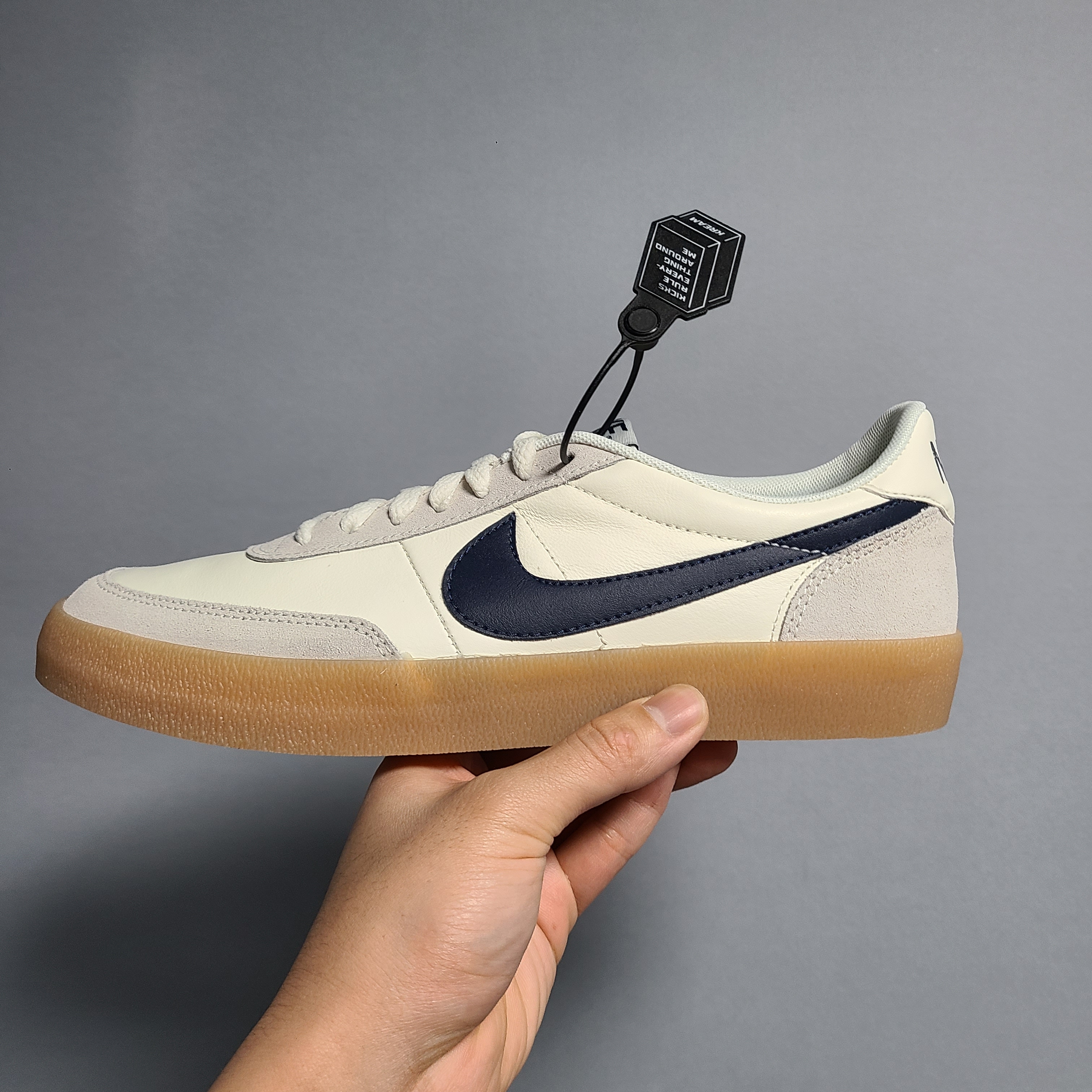 Nike x J.Crew Killshot 2 Sail Midnight Navy 착용 스타일