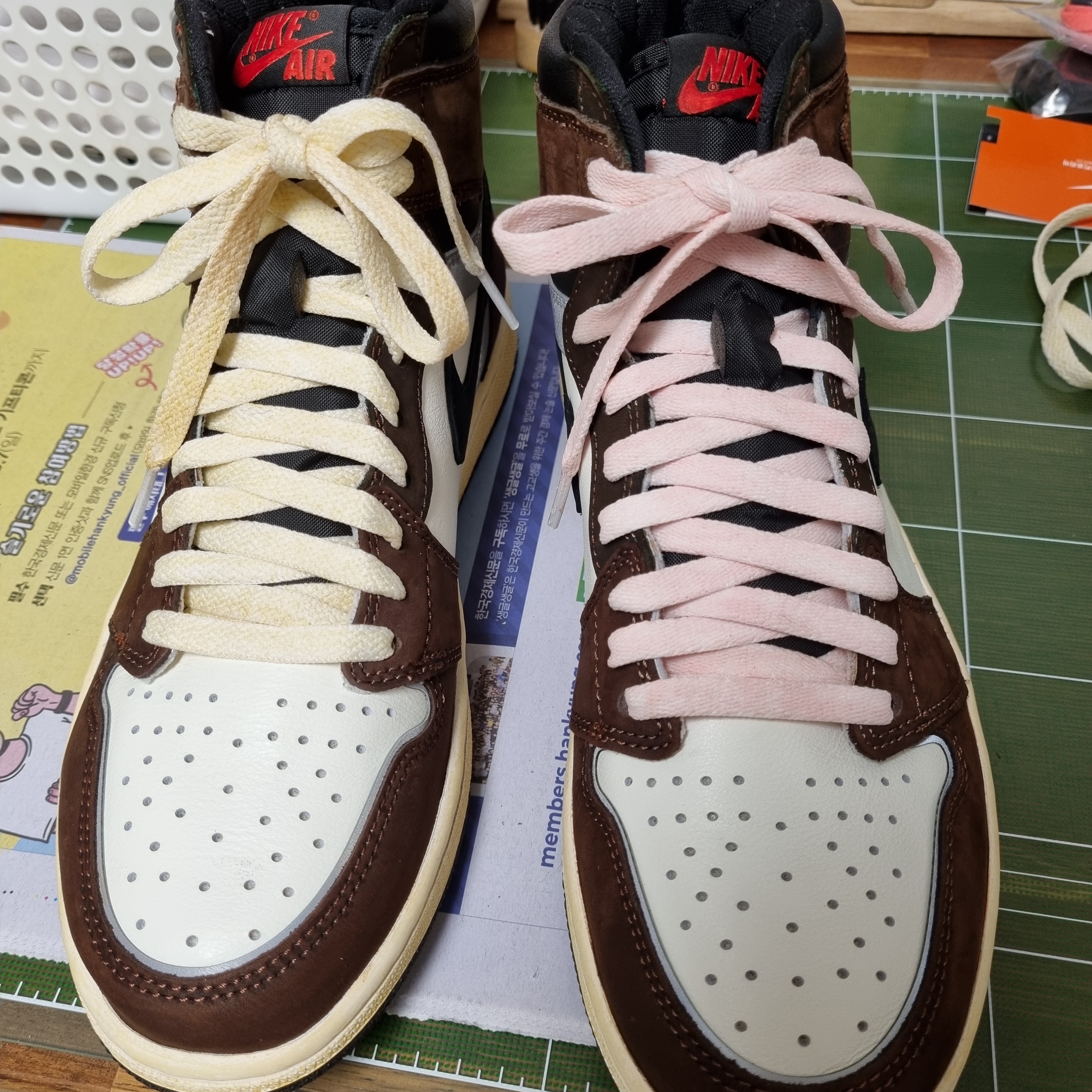 Jordan 1 Retro High OG Craft 착용 스타일 - 2