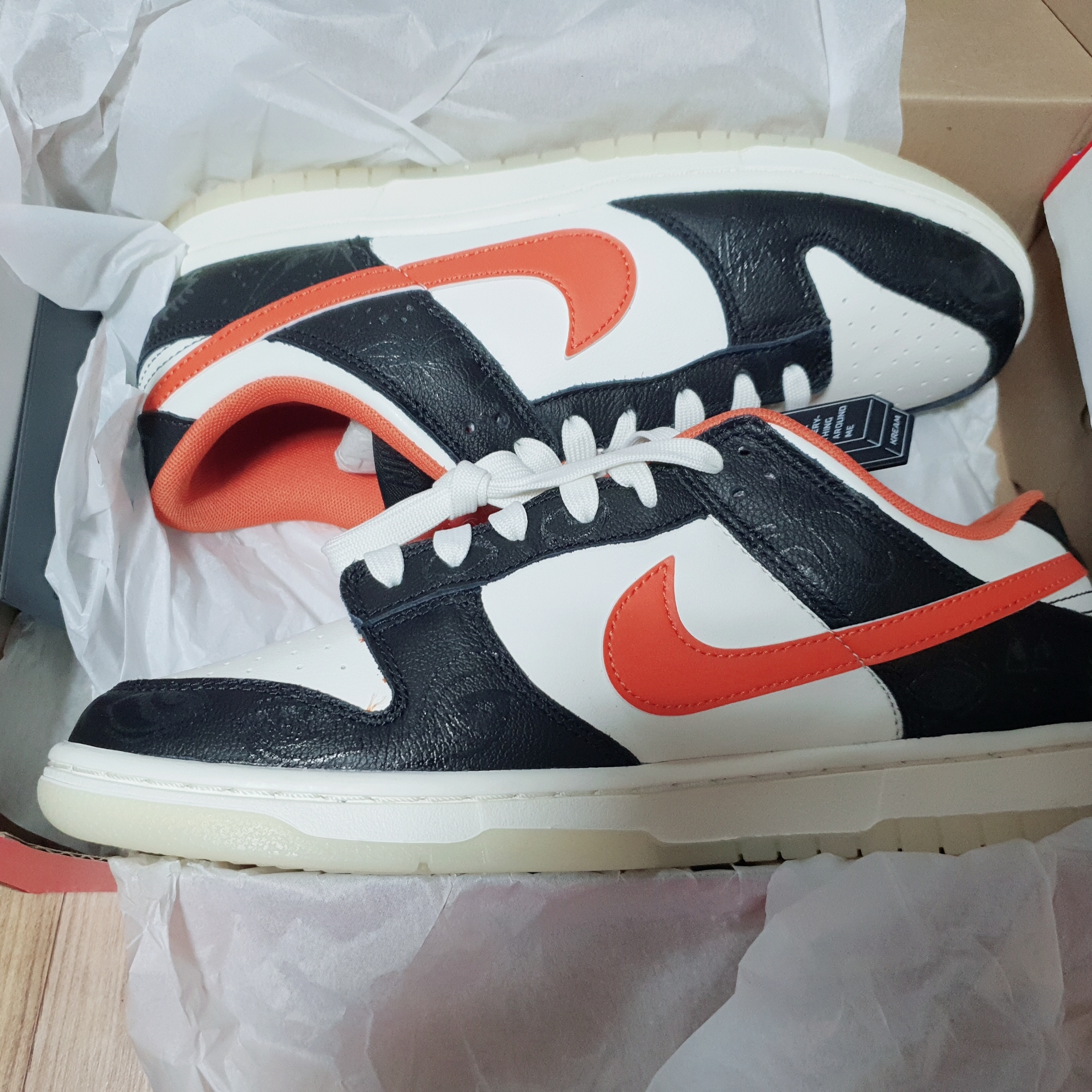 Nike Dunk Low Retro PRM Halloween 착용 스타일 - 1