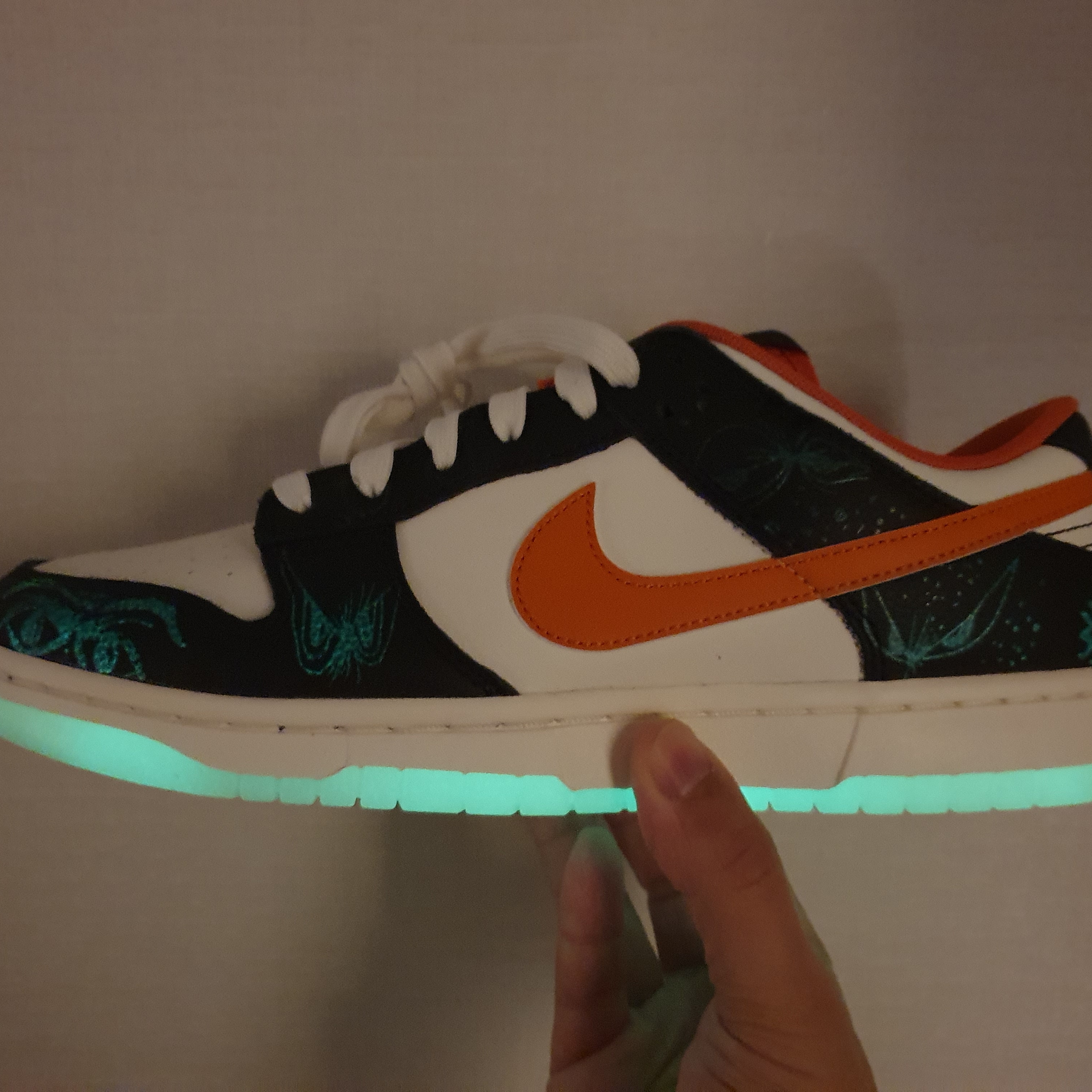 Nike Dunk Low Retro PRM Halloween 착용 스타일 - 1