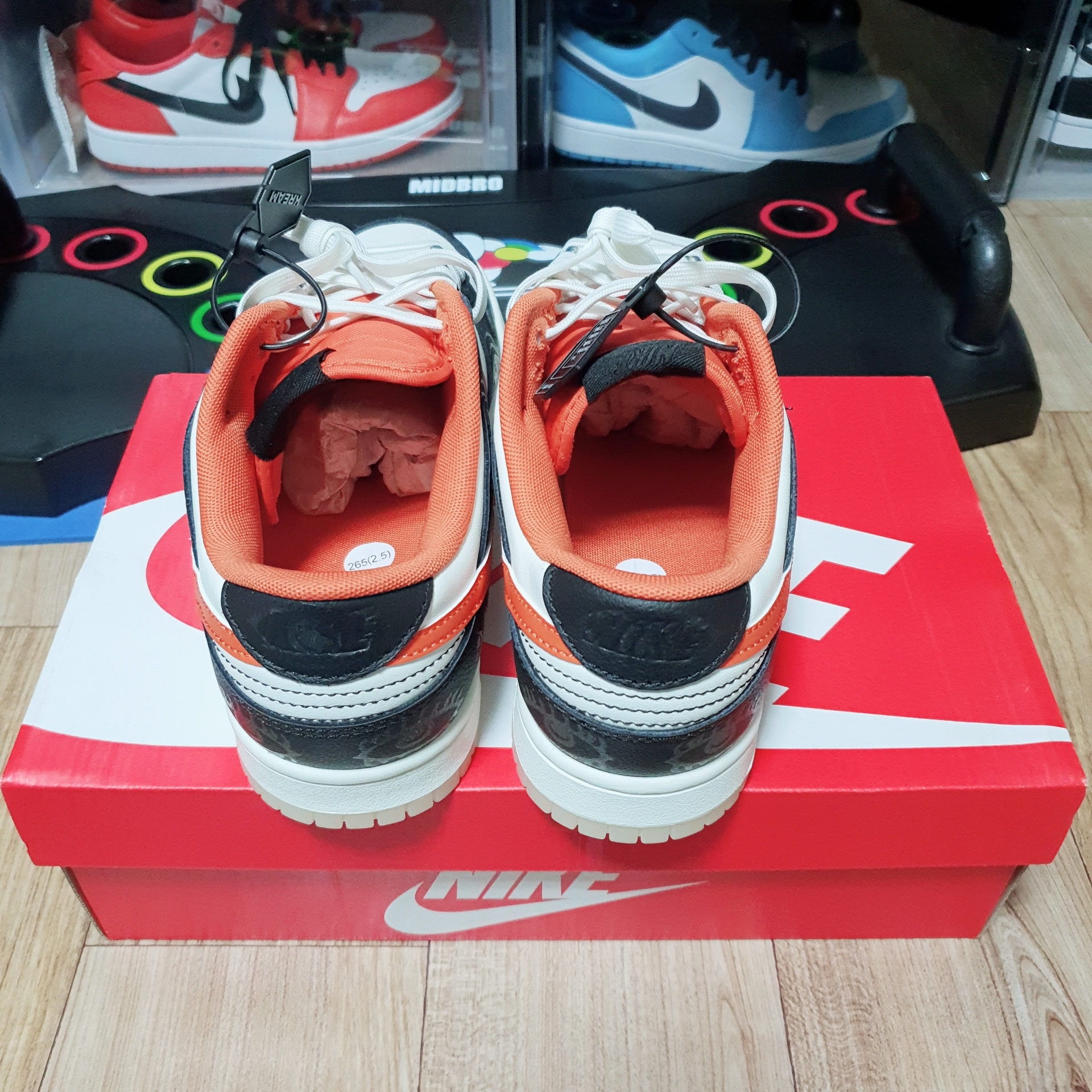 Nike Dunk Low Retro PRM Halloween 착용 스타일 - 4