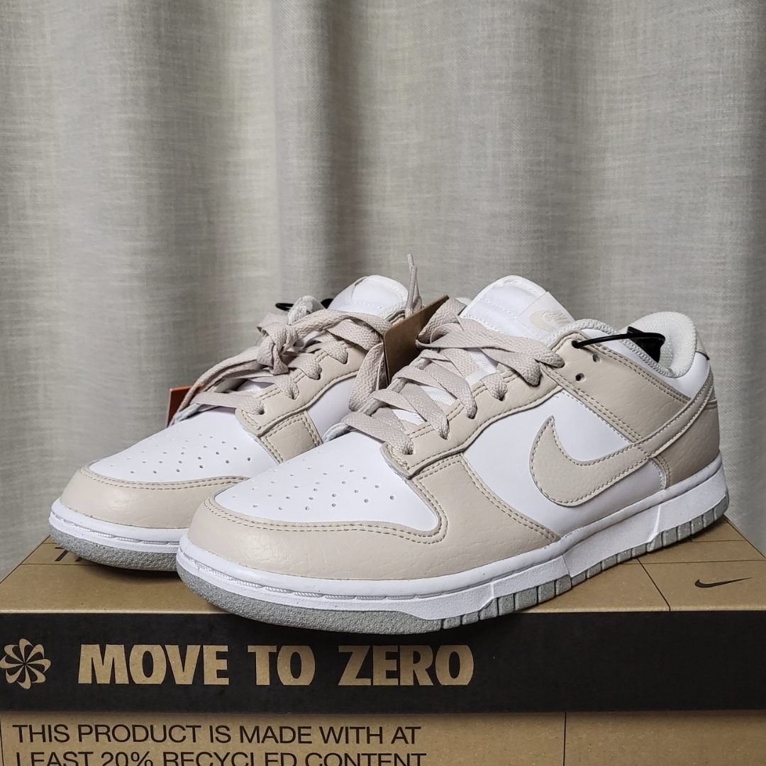 (W) Nike Dunk Low Next Nature Light Orewood Brown 착용 스타일
