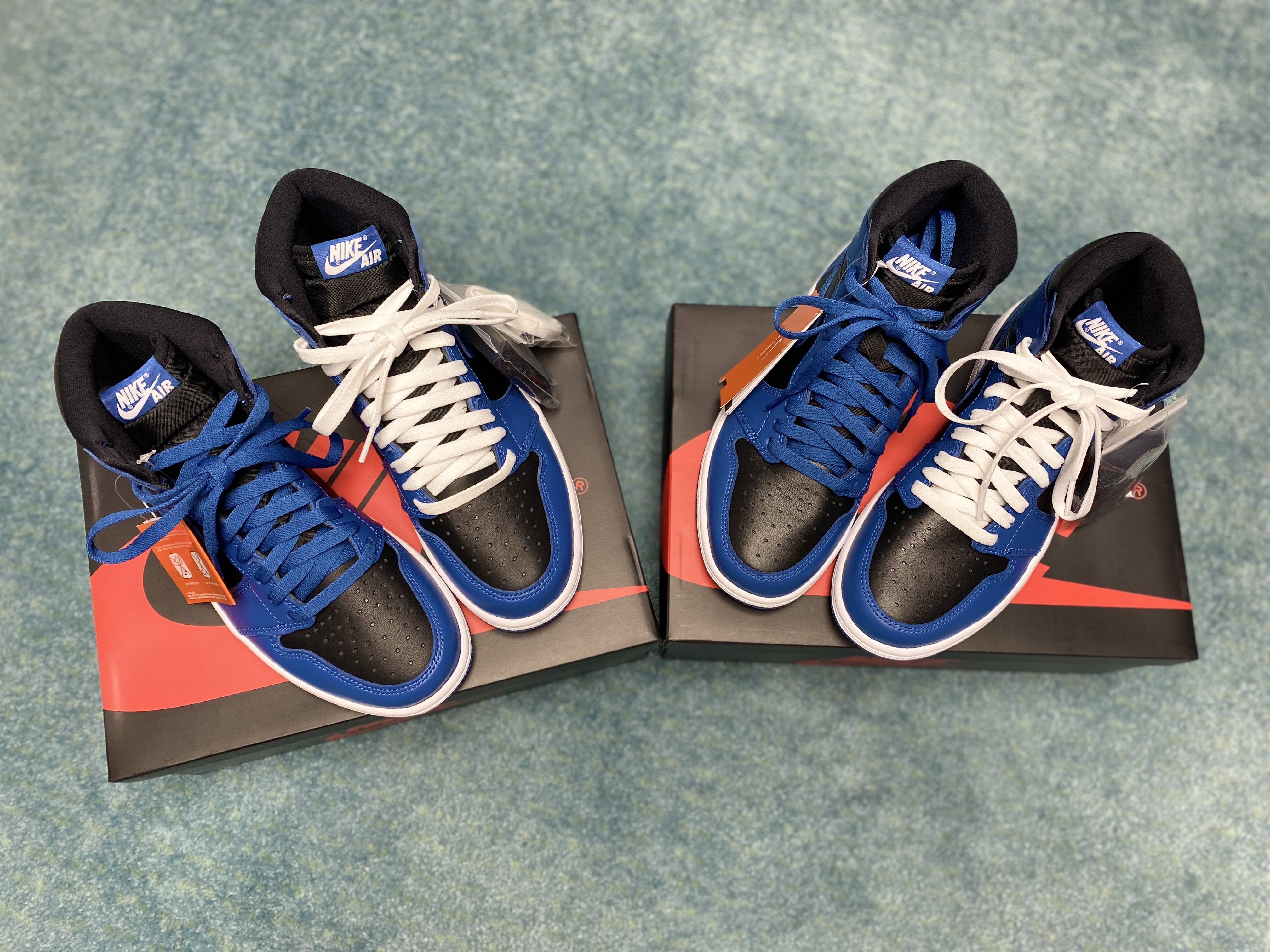 Jordan 1 Retro High OG Dark Marina Blue 착용 스타일