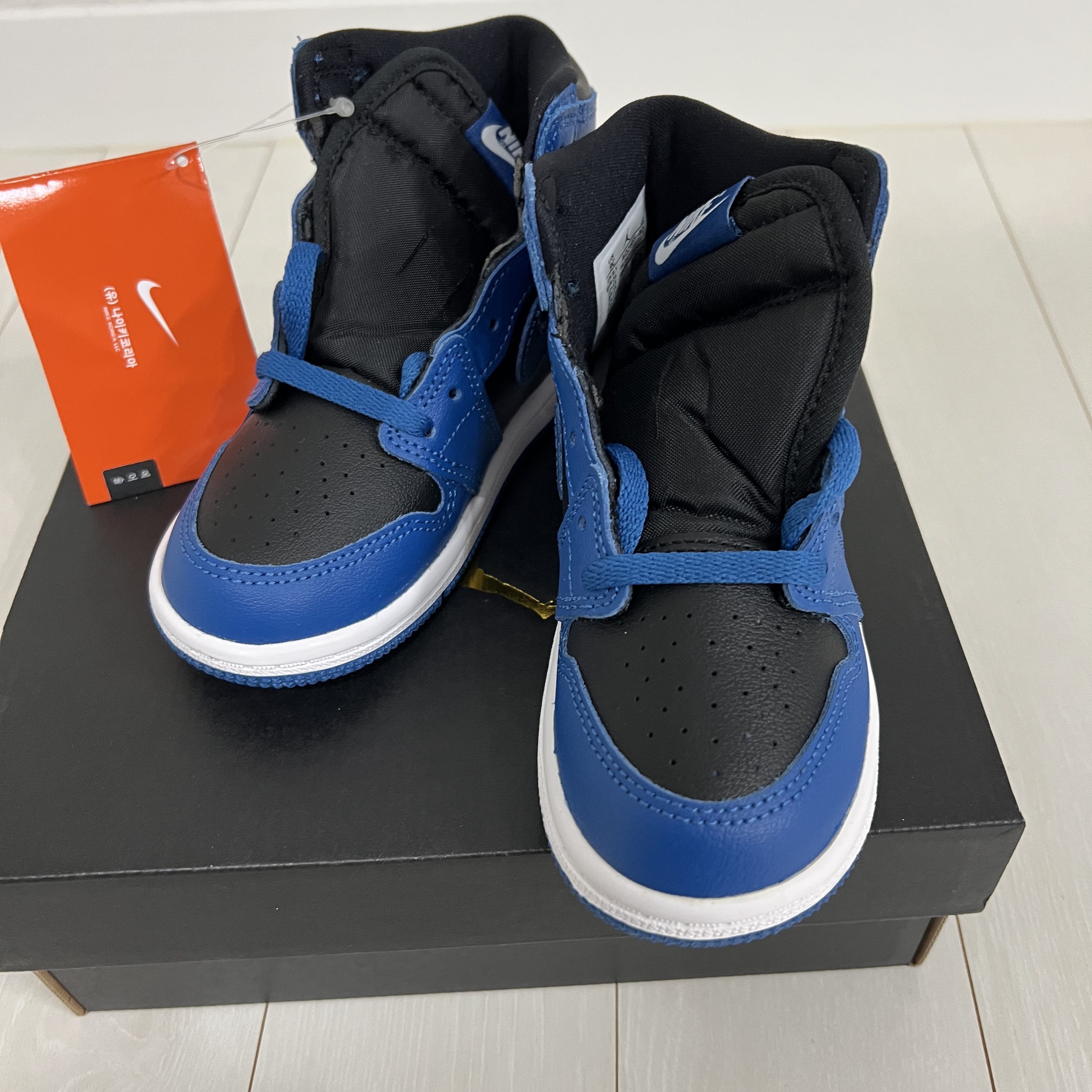 (TD) Jordan 1 Retro High OG Dark Marina Blue 착용 스타일 - 2