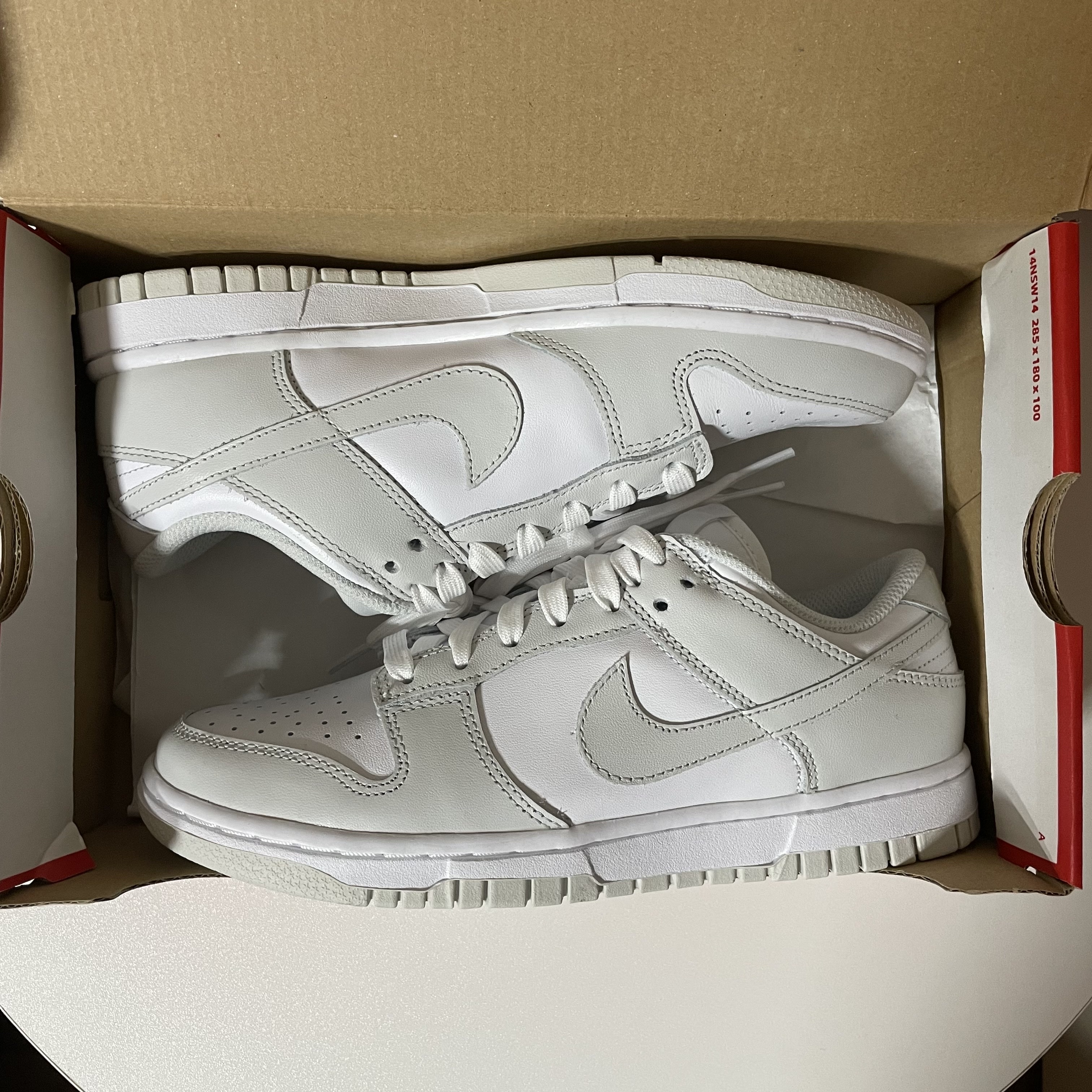 (W) Nike Dunk Low Photon Dust 착용 스타일 - 2
