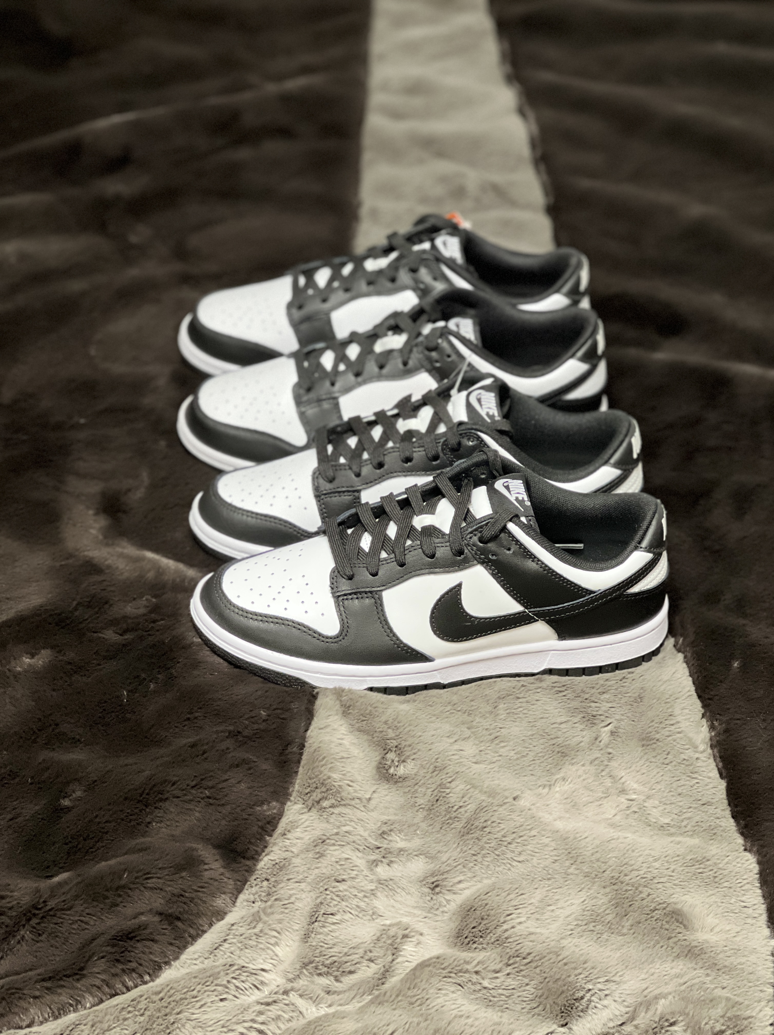 Nike Dunk Low Retro Black 착용 스타일 - 2