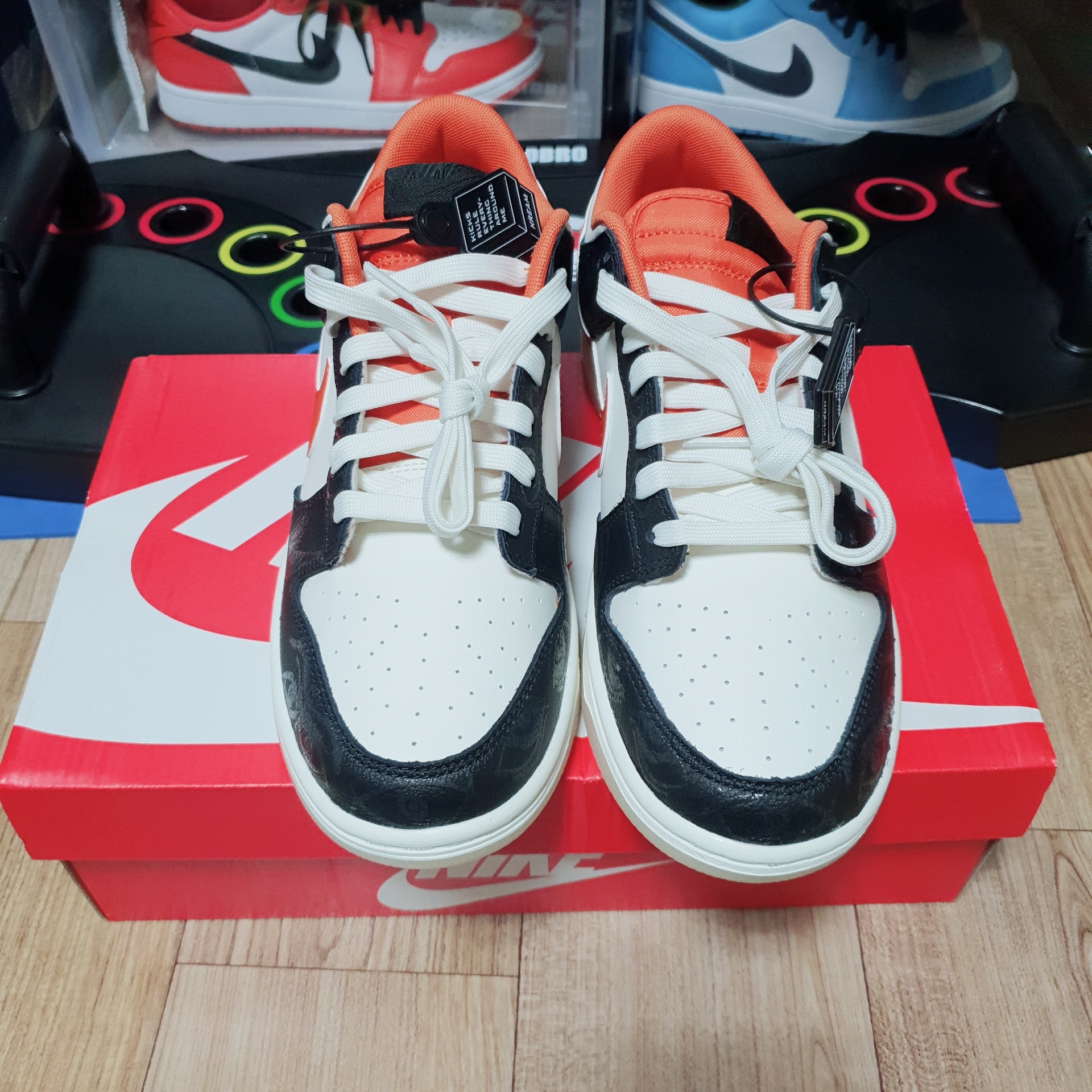 Nike Dunk Low Retro PRM Halloween 착용 스타일 - 3
