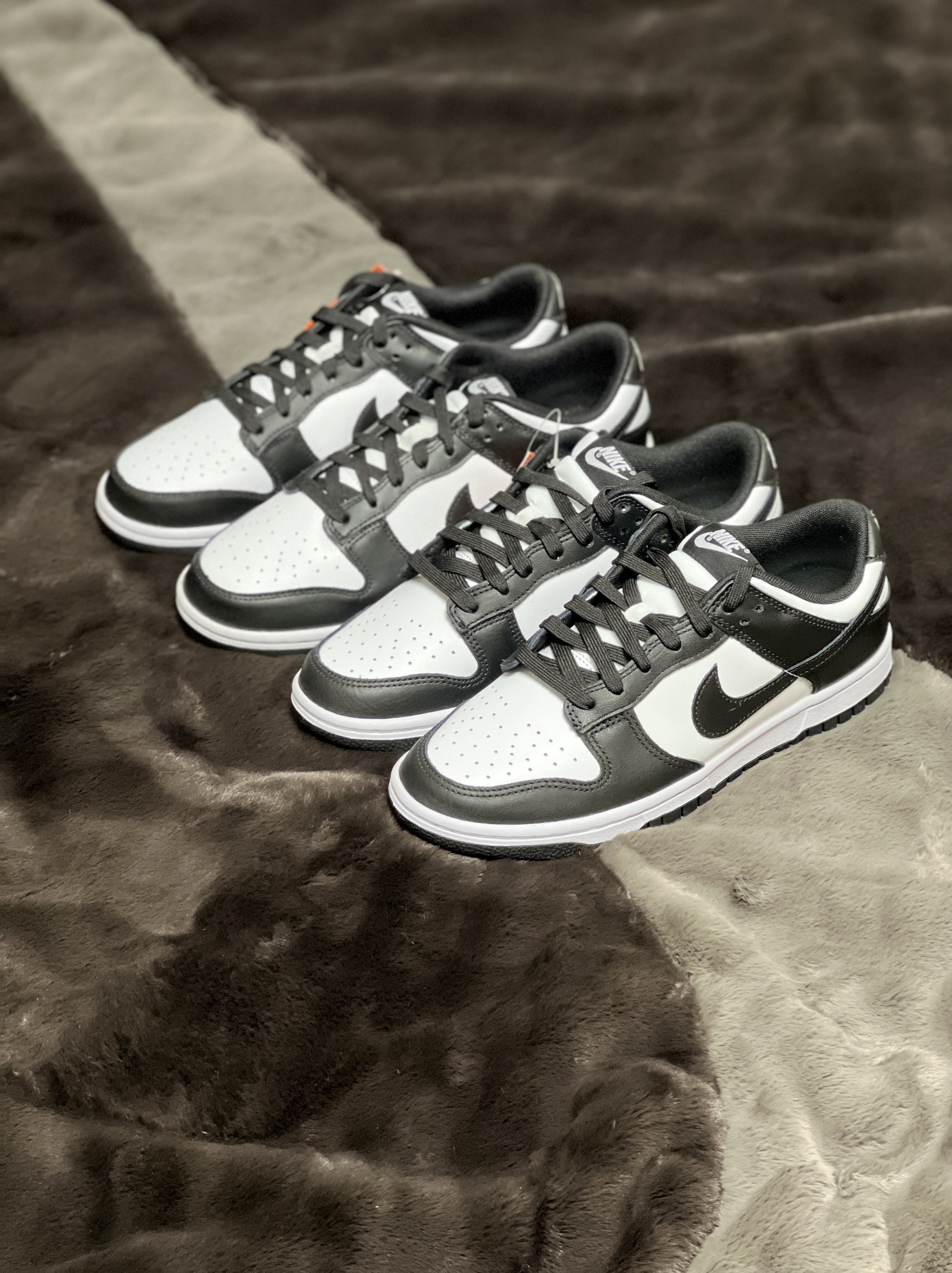 Nike Dunk Low Retro Black 착용 스타일 - 1
