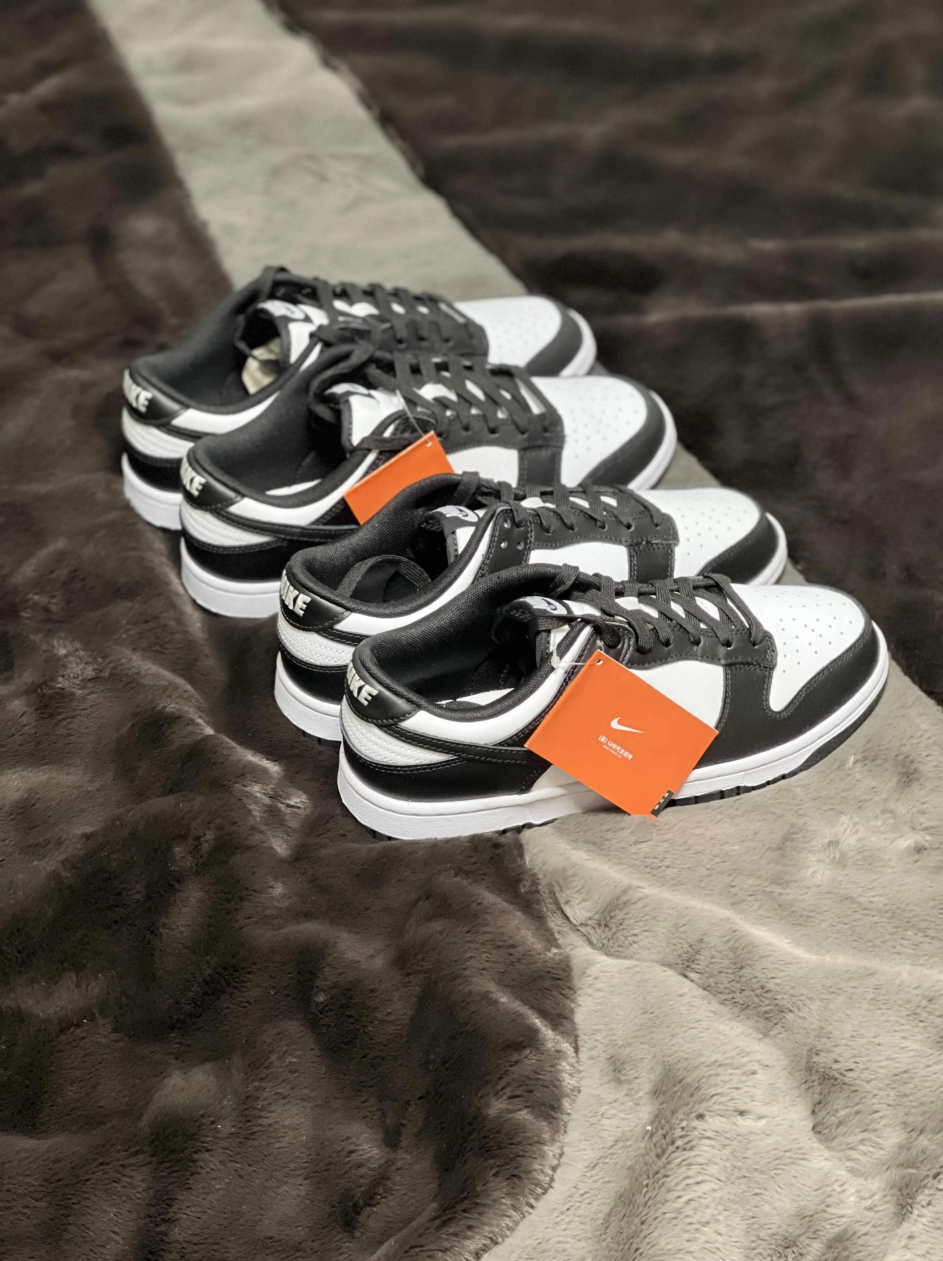 Nike Dunk Low Retro Black 착용 스타일 - 4