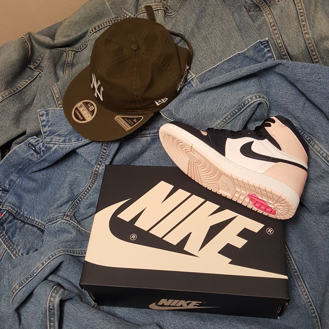 (W) Jordan 1 Retro High OG Atmosphere, (TD) Jordan 1 Retro High OG Atmosphere 착용 스타일 - 3