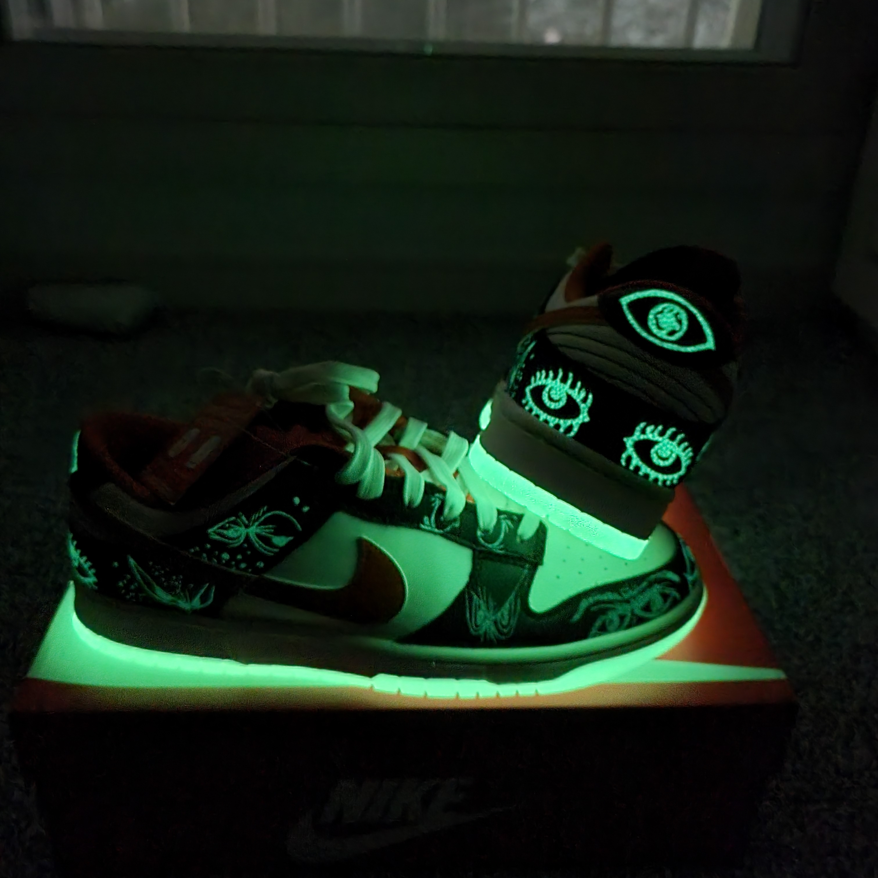 Nike Dunk Low Retro PRM Halloween 착용 스타일 - 2