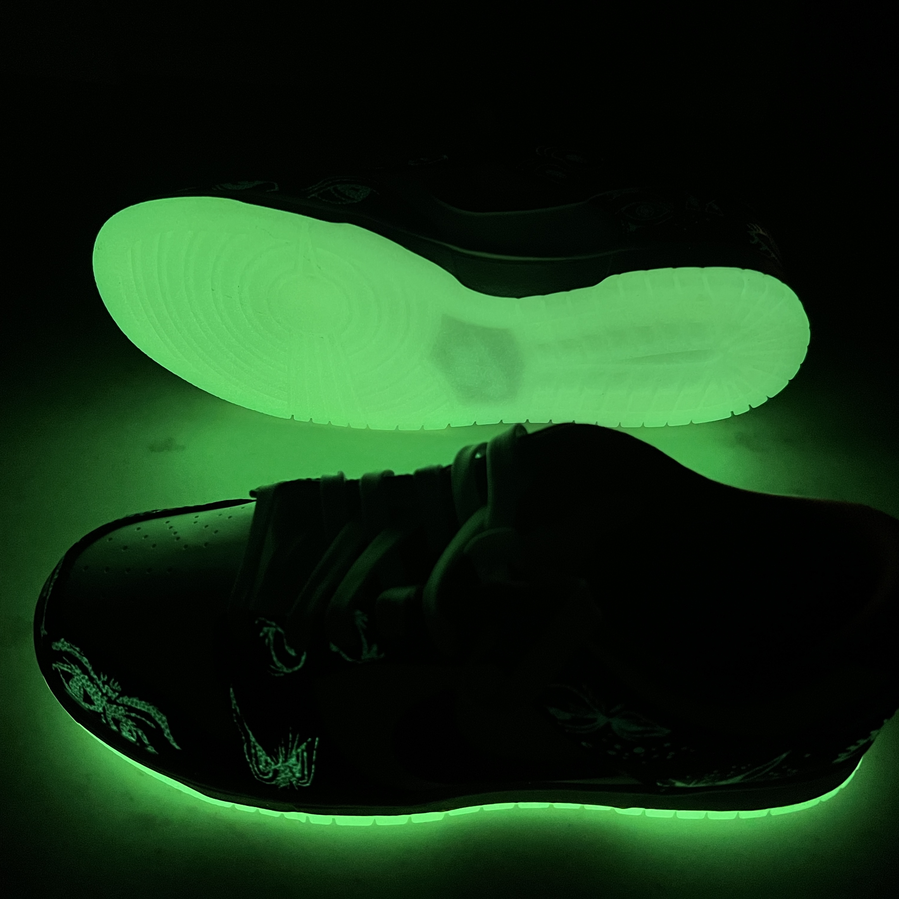 Nike Dunk Low Retro PRM Halloween 착용 스타일 - 3