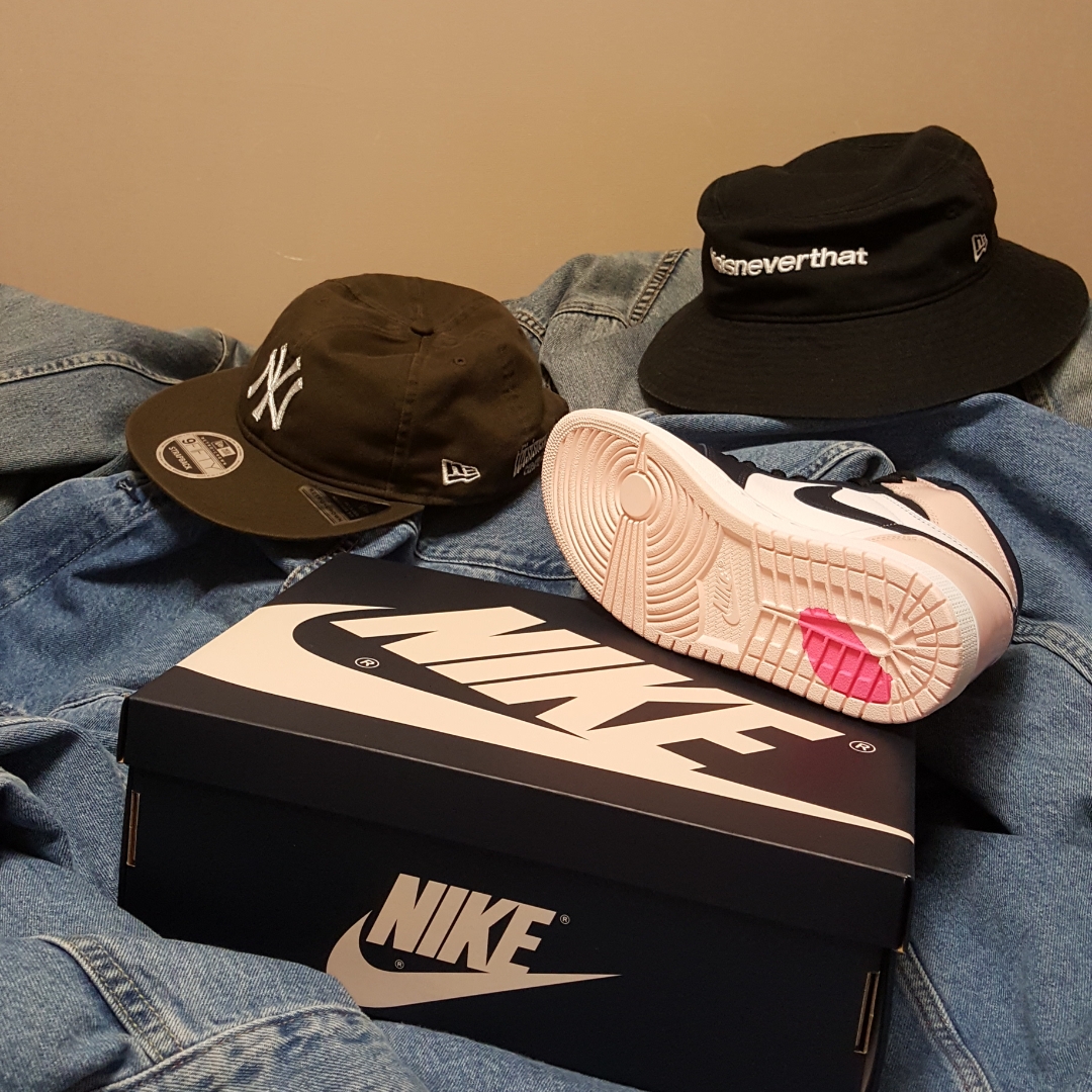 (W) Jordan 1 Retro High OG Atmosphere, (TD) Jordan 1 Retro High OG Atmosphere 착용 스타일 - 4
