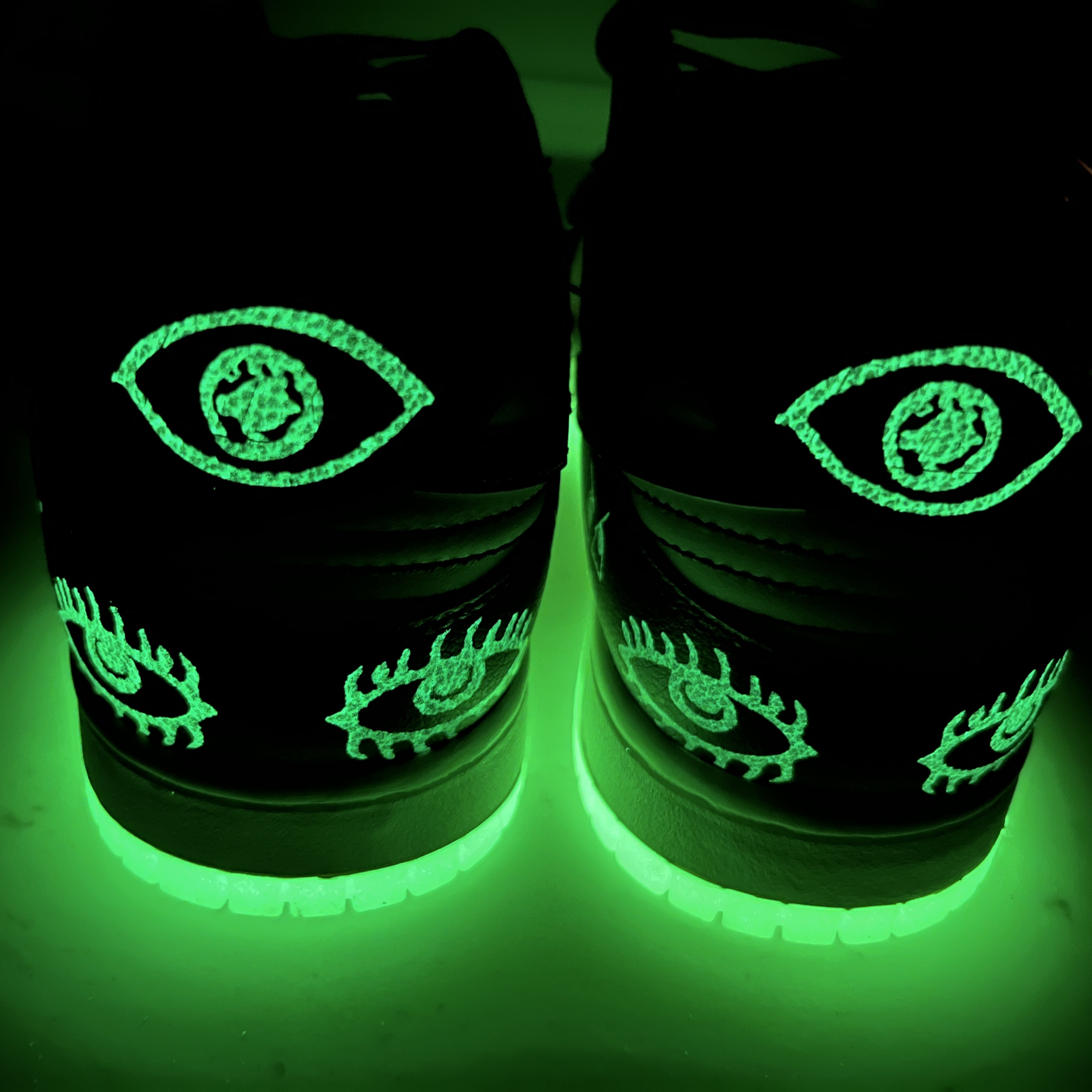 Nike Dunk Low Retro PRM Halloween 착용 스타일 - 2