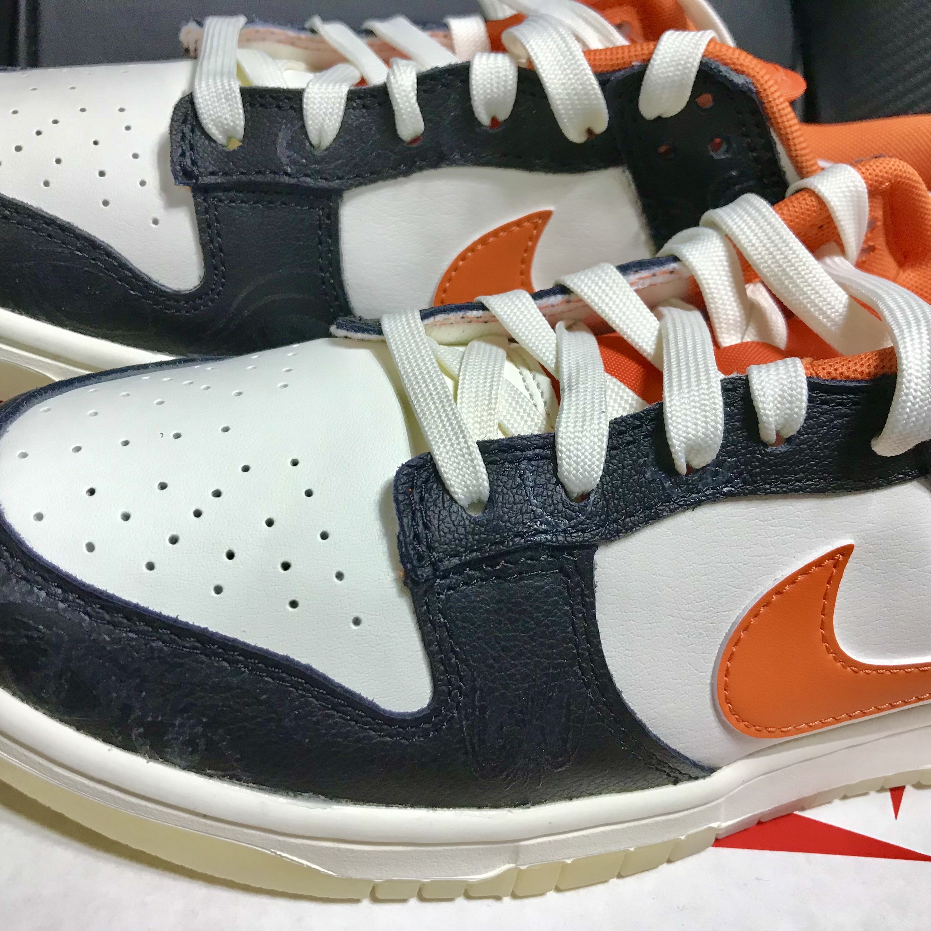 Nike Dunk Low Retro PRM Halloween 착용 스타일 - 2