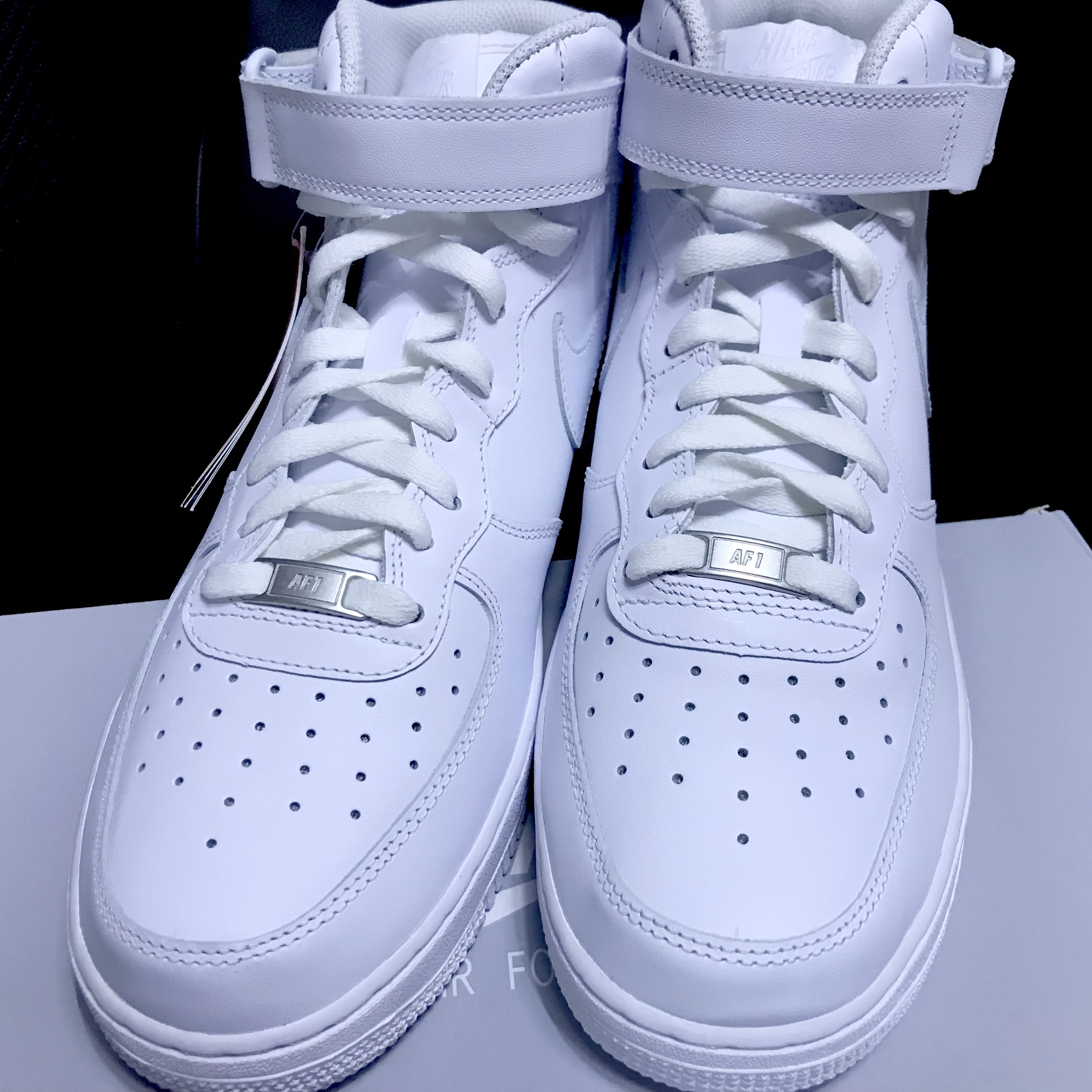 Nike Air Force 1 Mid '07 White 착용 스타일 - 3