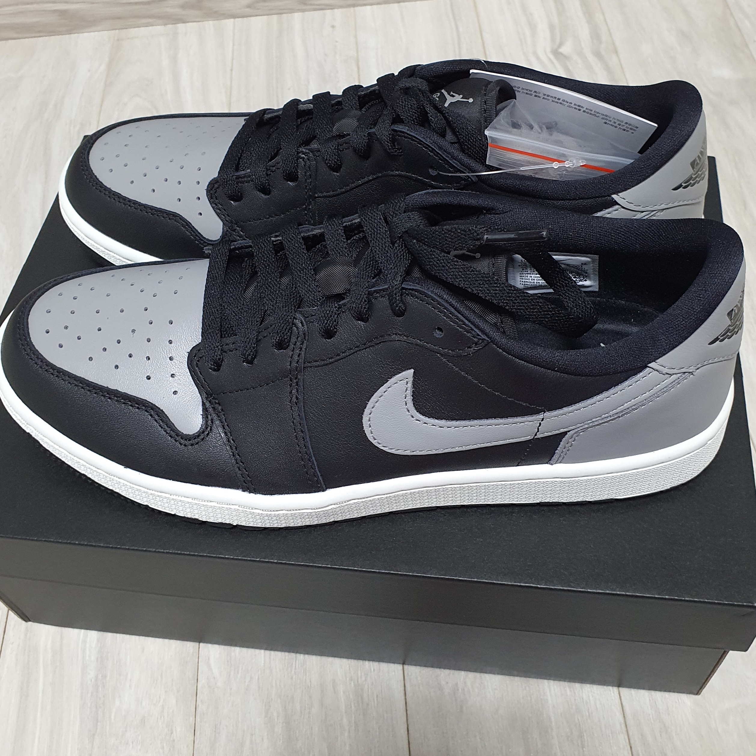 Jordan 1 Low Golf Shadow 착용 스타일 - 3