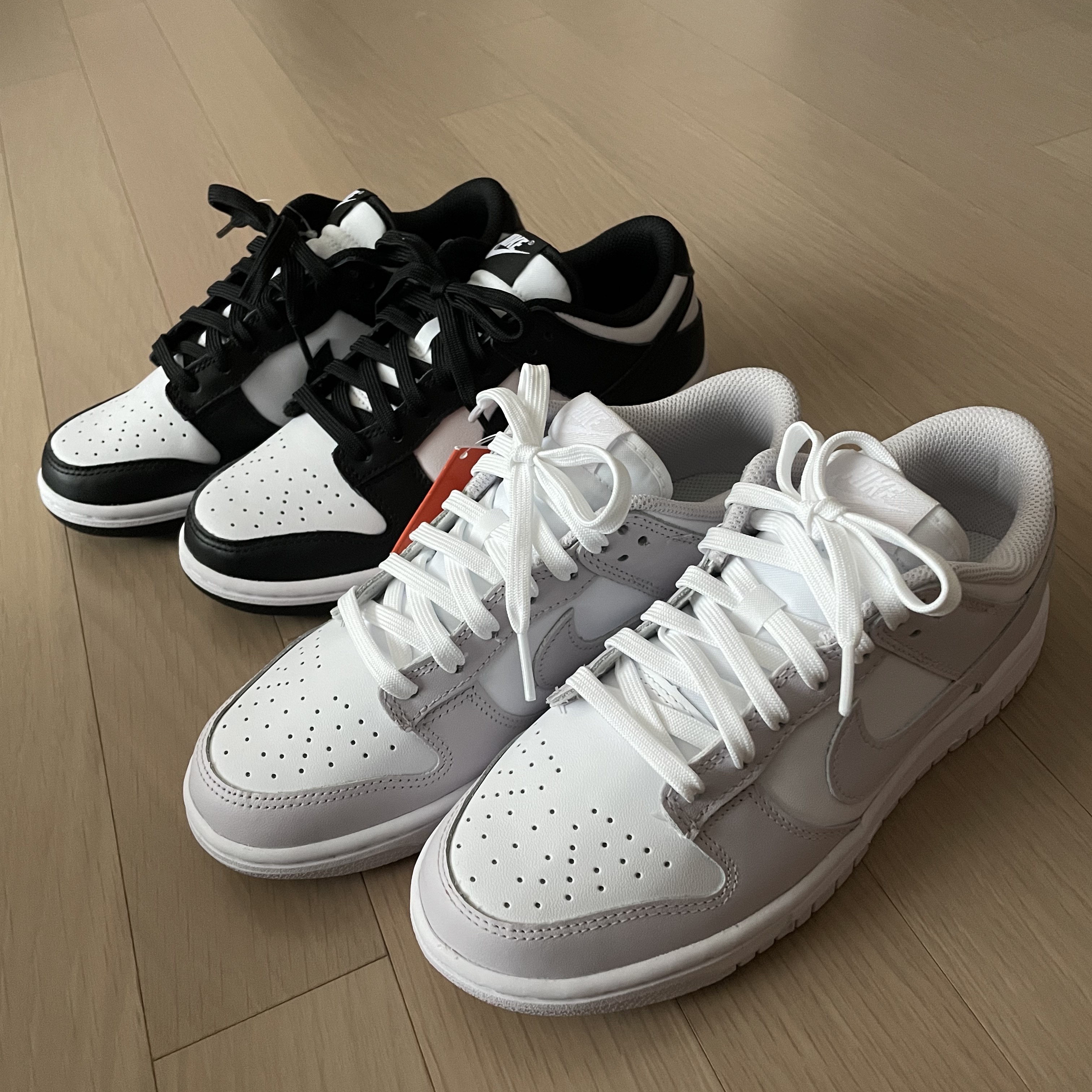 (W) Nike Dunk Low Venice, (W) Nike Dunk Low Black 착용 스타일 - 3