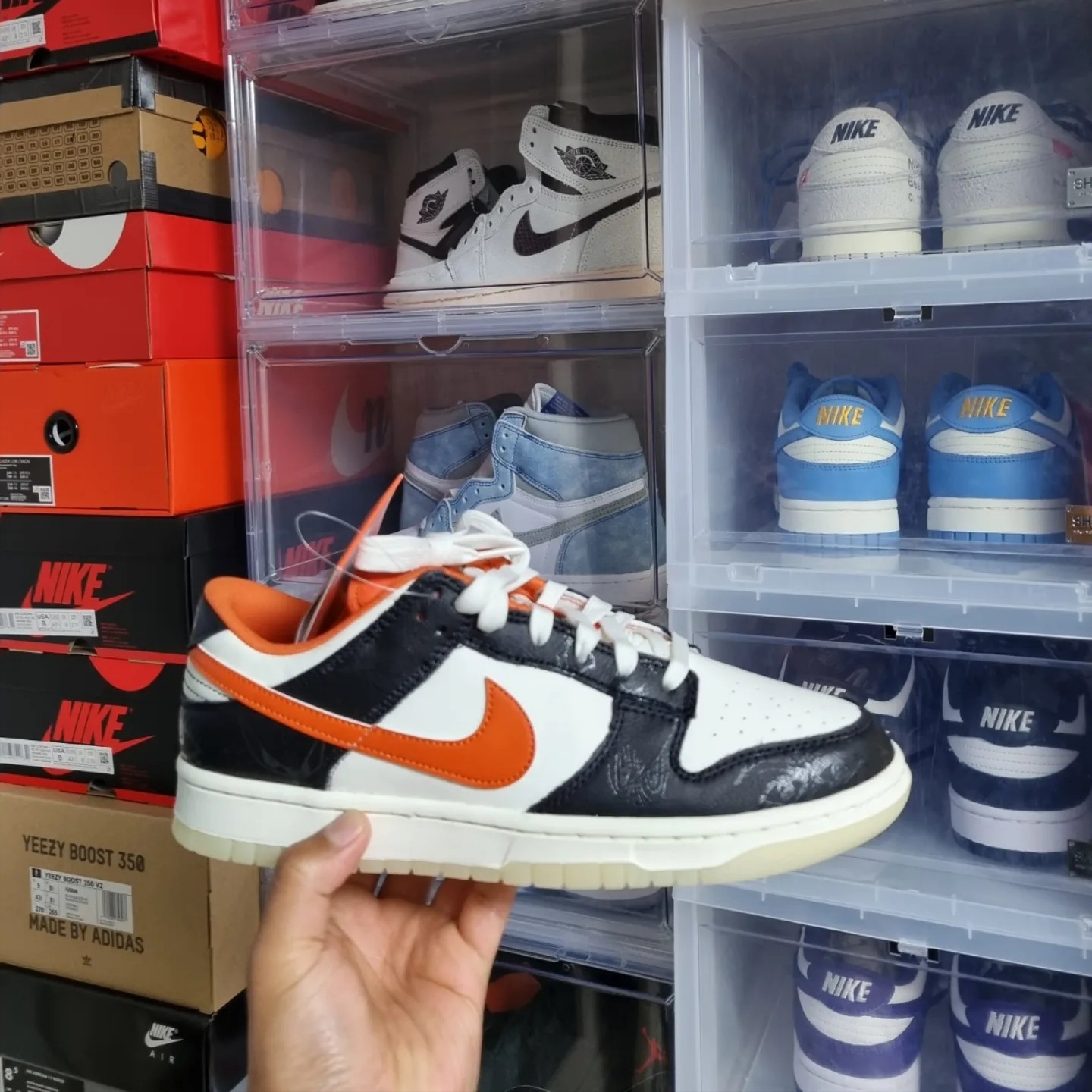 Nike Dunk Low Retro PRM Halloween 착용 스타일 - 1