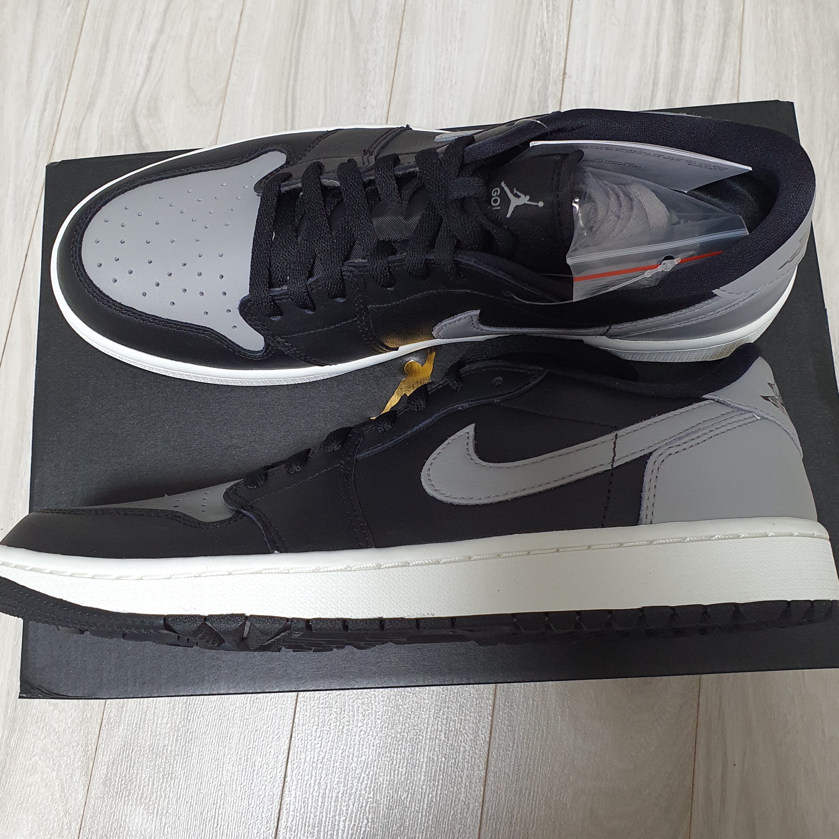 Jordan 1 Low Golf Shadow 착용 스타일 - 2